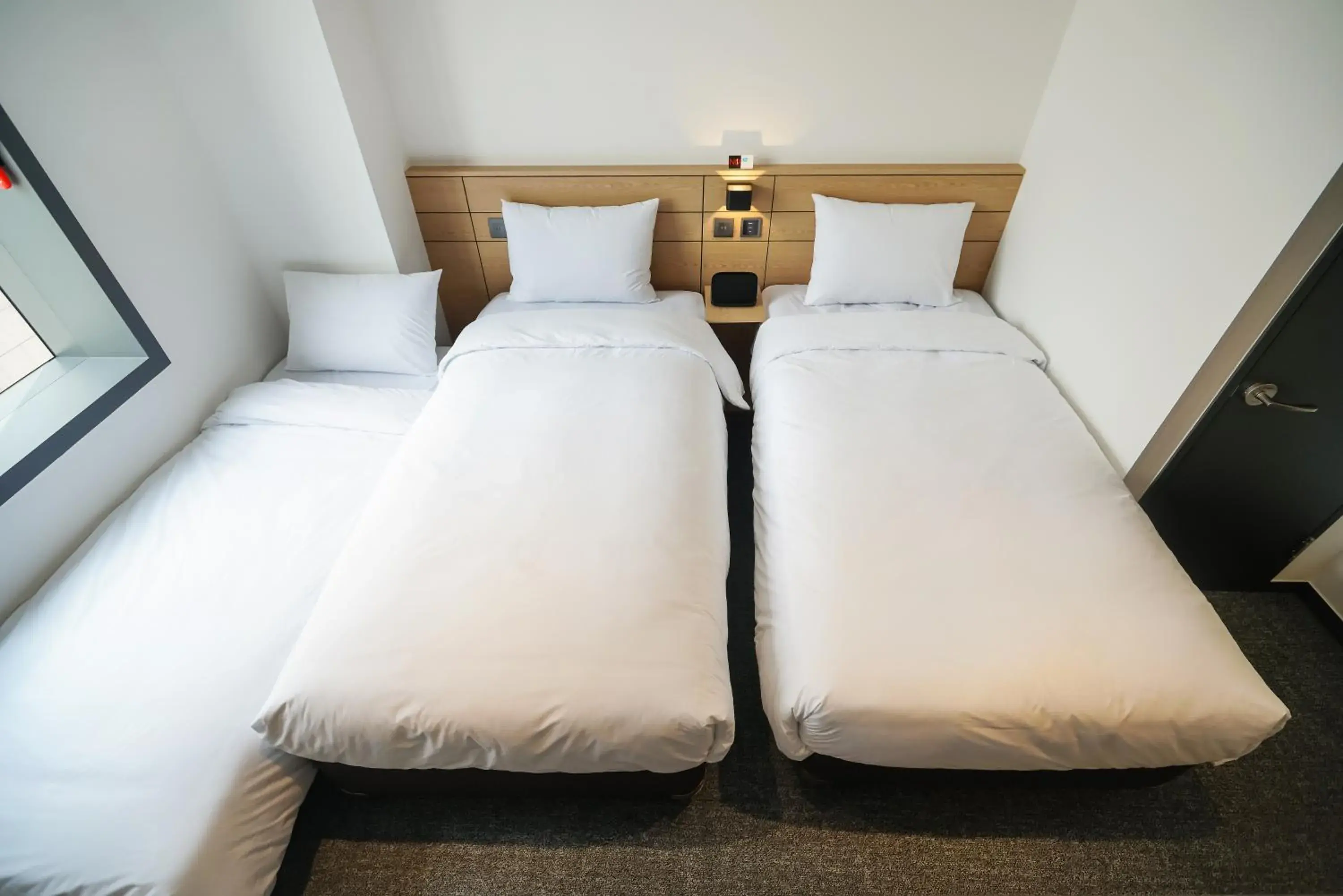 Bed in Henn na Hotel Seoul Myeongdong