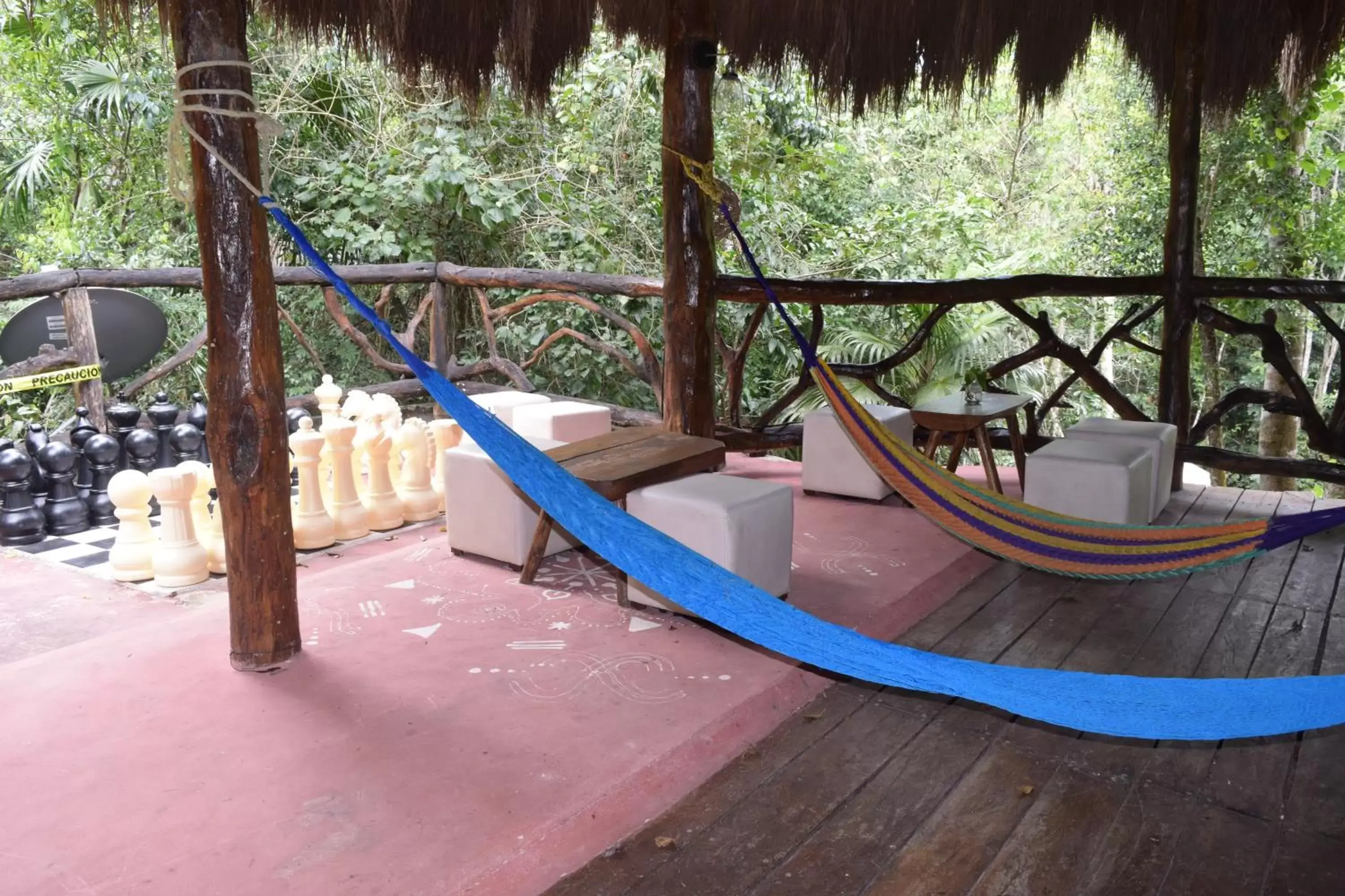 Patio in Jolie Jungle Eco Hotel