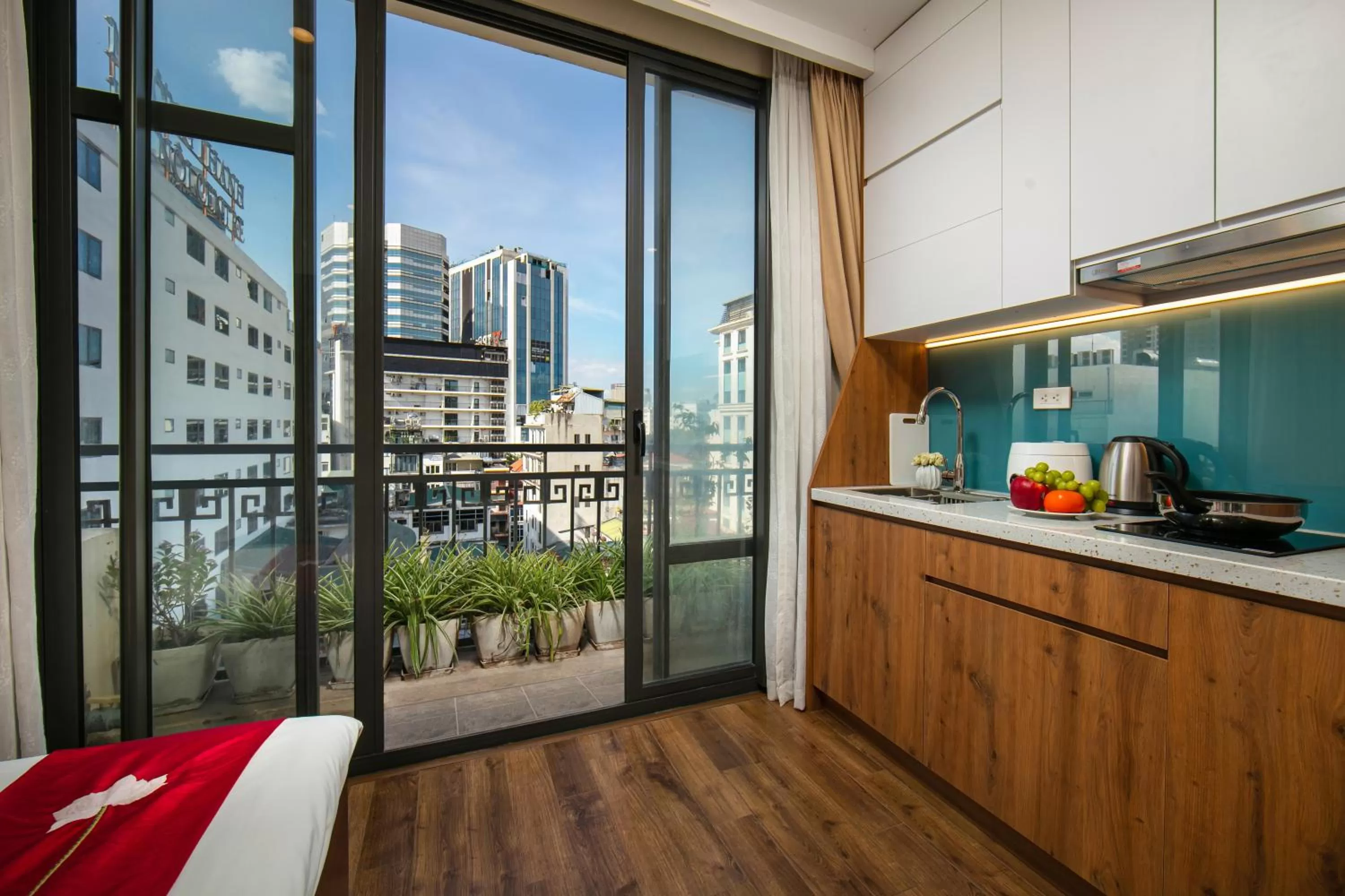 Kitchen or kitchenette in Au Coeur d'Hanoi Apartment
