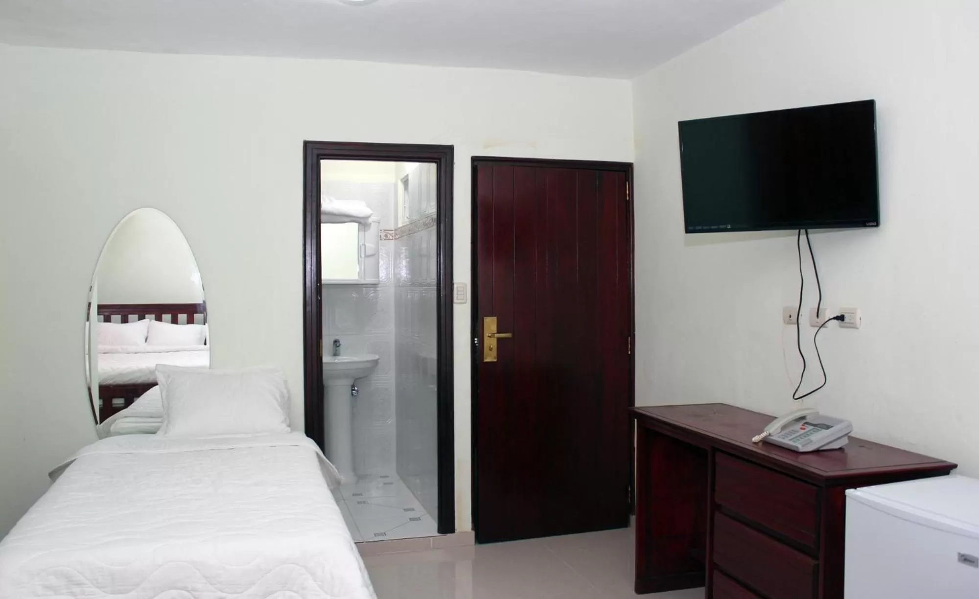 Bed in Hotel Renacer