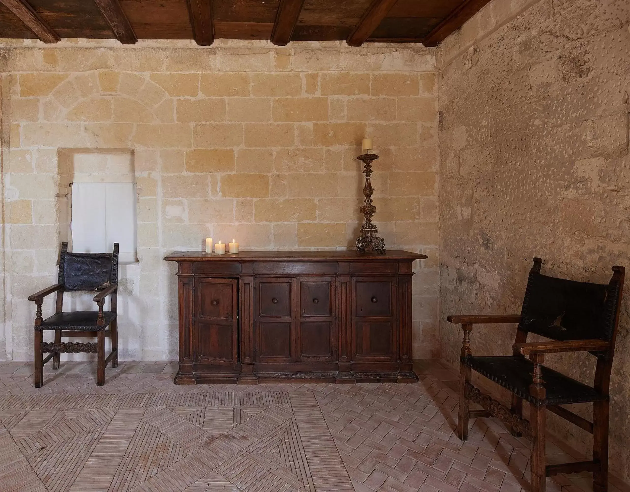 Living room in Sextantio Le Grotte Della Civita