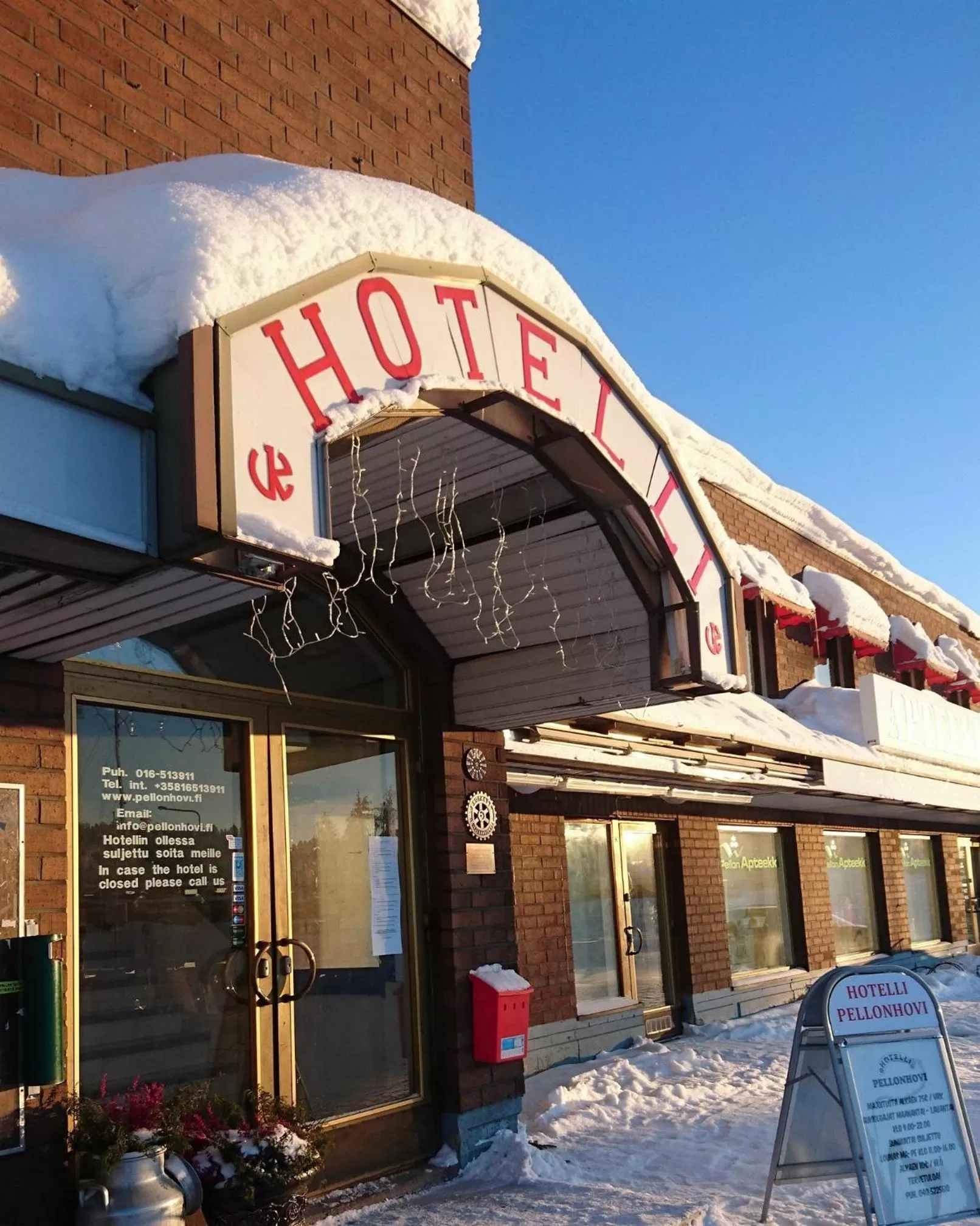 Restaurant/places to eat, Property Building in Hotelli Pellonhovi