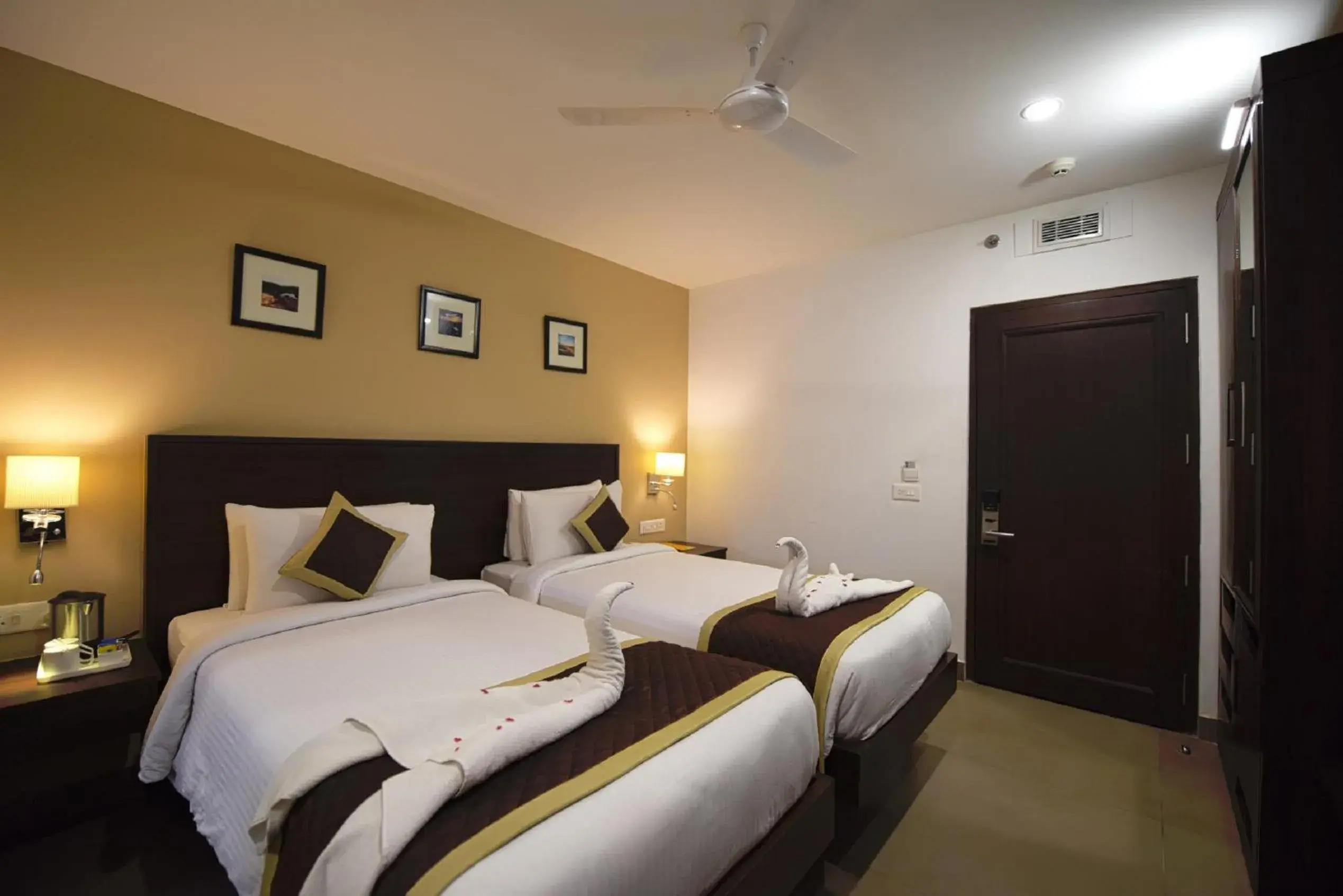 Photo of the whole room, Bed in Hotel Gandharva- A Green Hotel Photo of the whole room, Bed in Hotel Gandharva- A Green Hotel