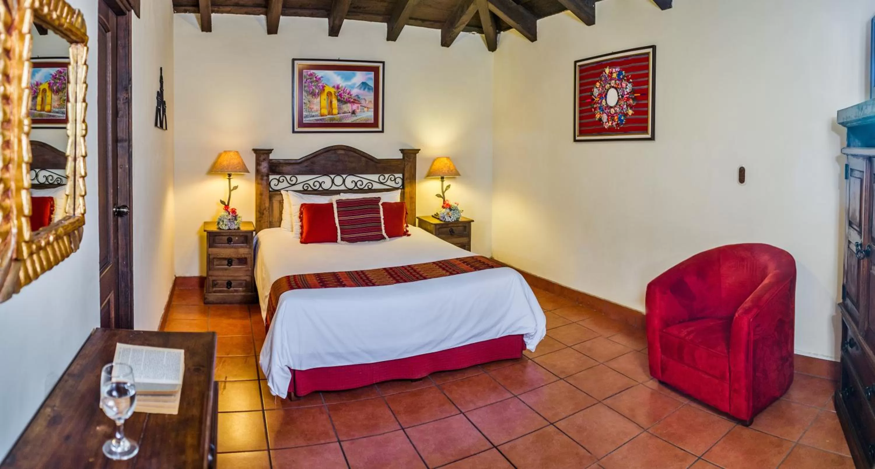 Photo of the whole room, Bed in Hotel Meson del Valle by AHS