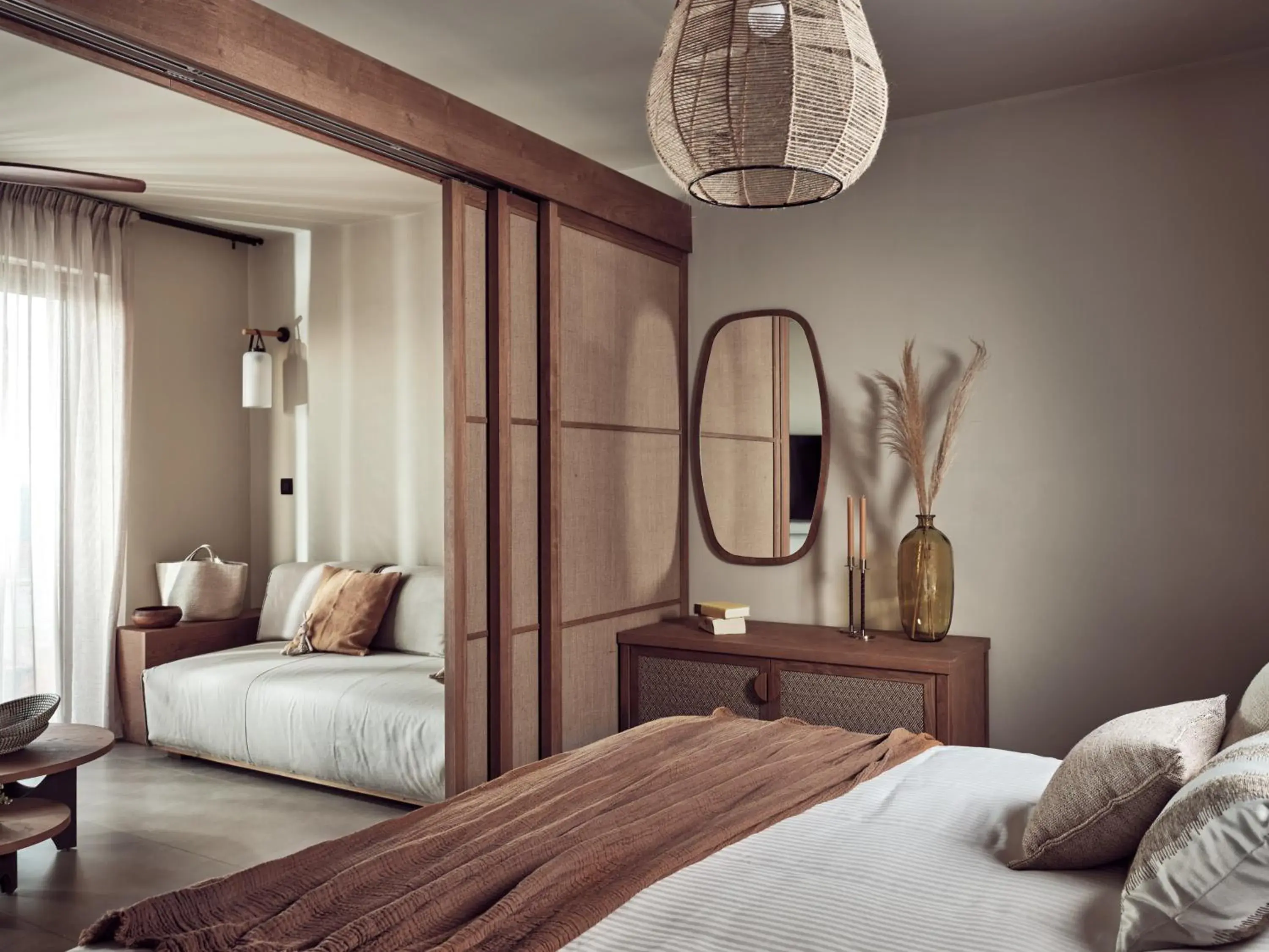 Bed in The Royal Senses Resort Crete, Curio Collection by Hilton