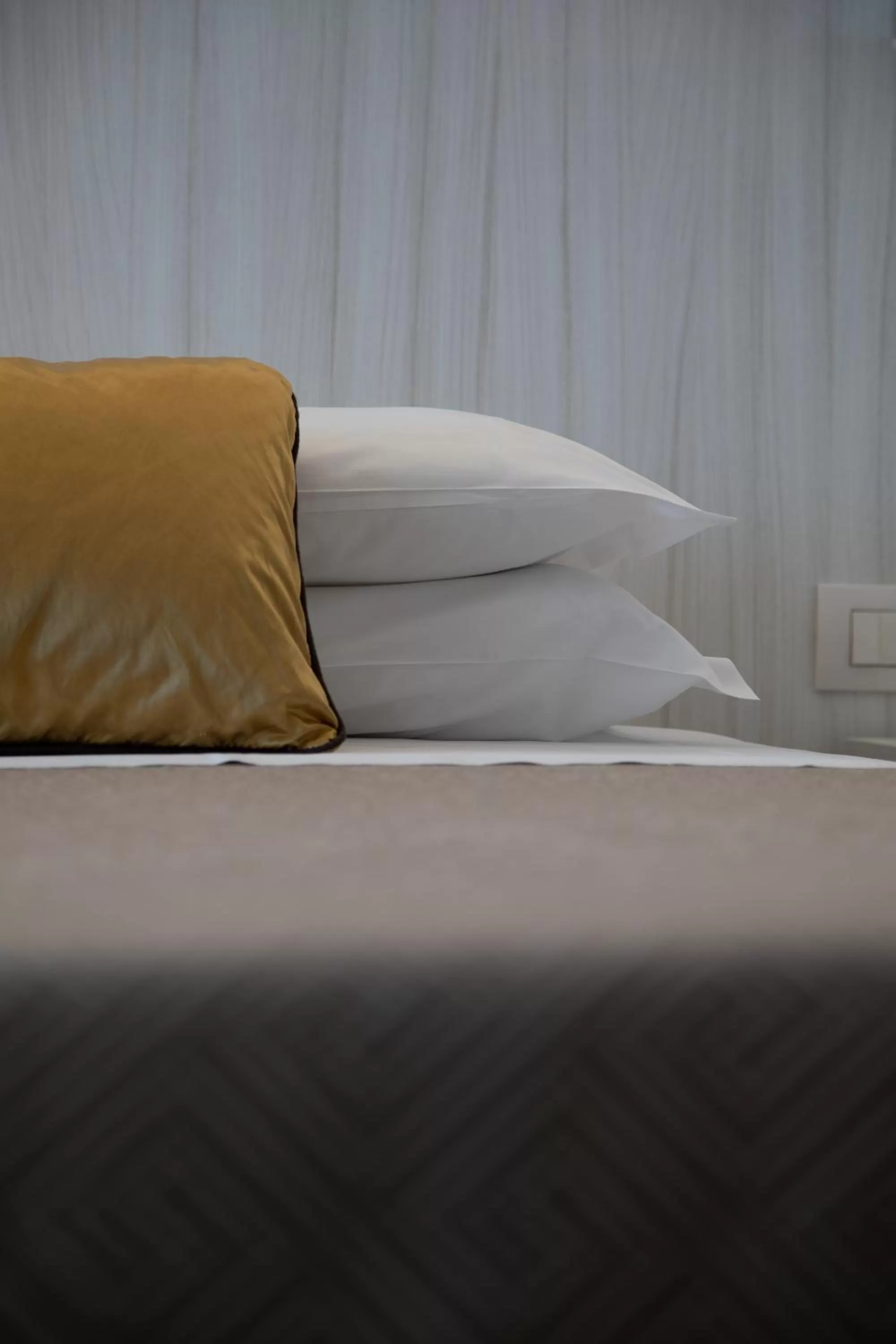 Bed in Hotel La Nuova Rotaia