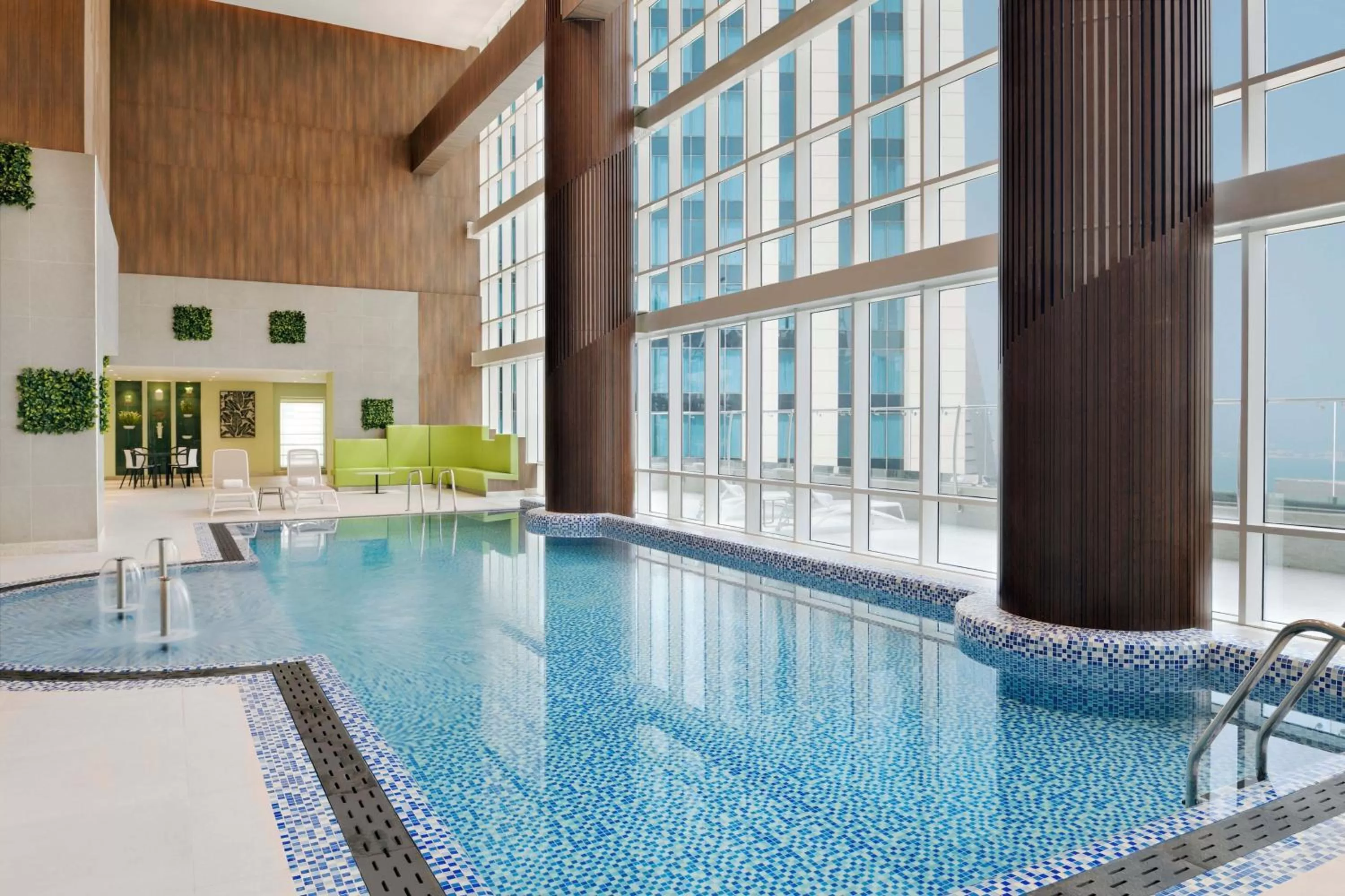 Swimming pool in Element by Westin City Center Doha