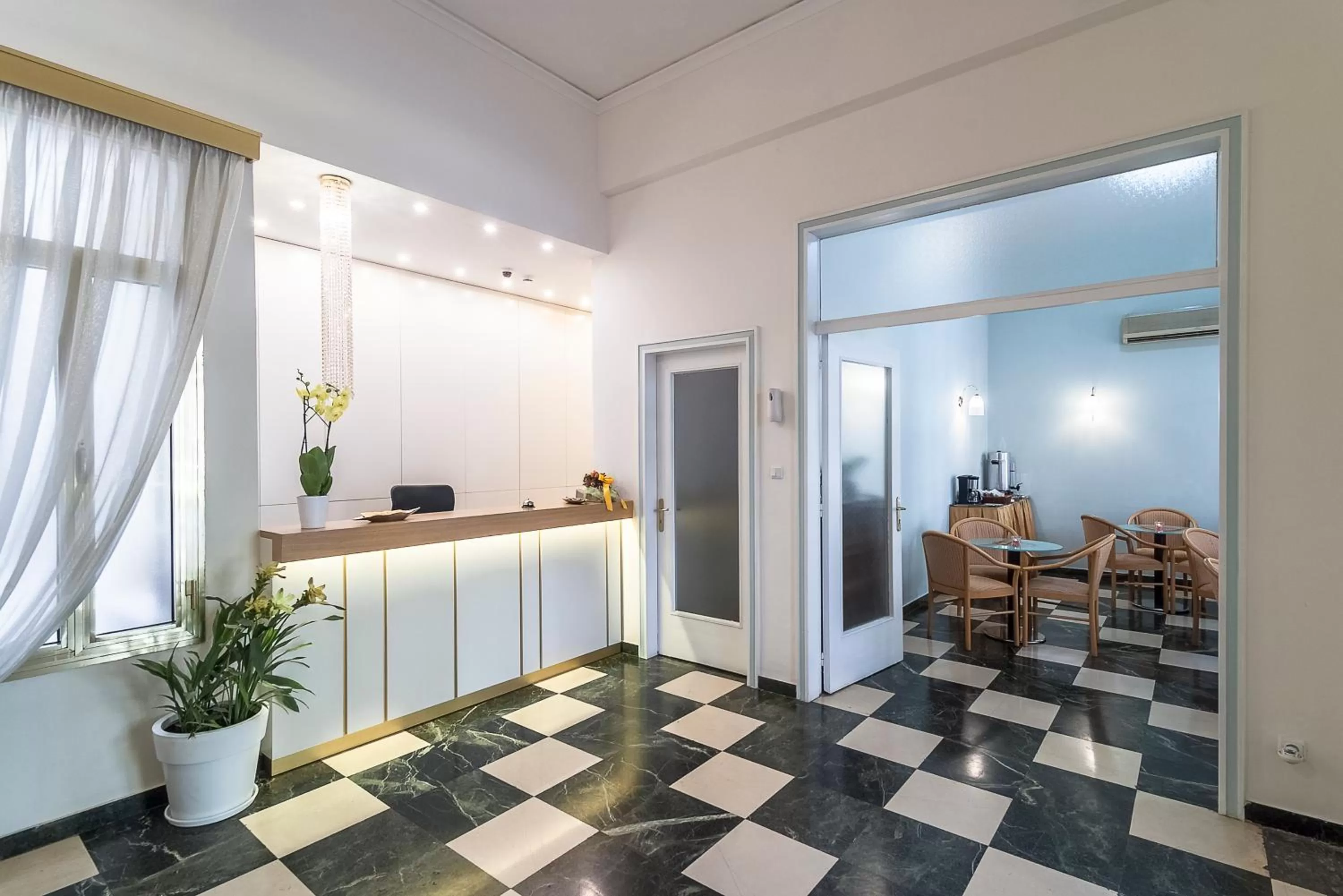 Lobby or reception in Ares Athens Hotel