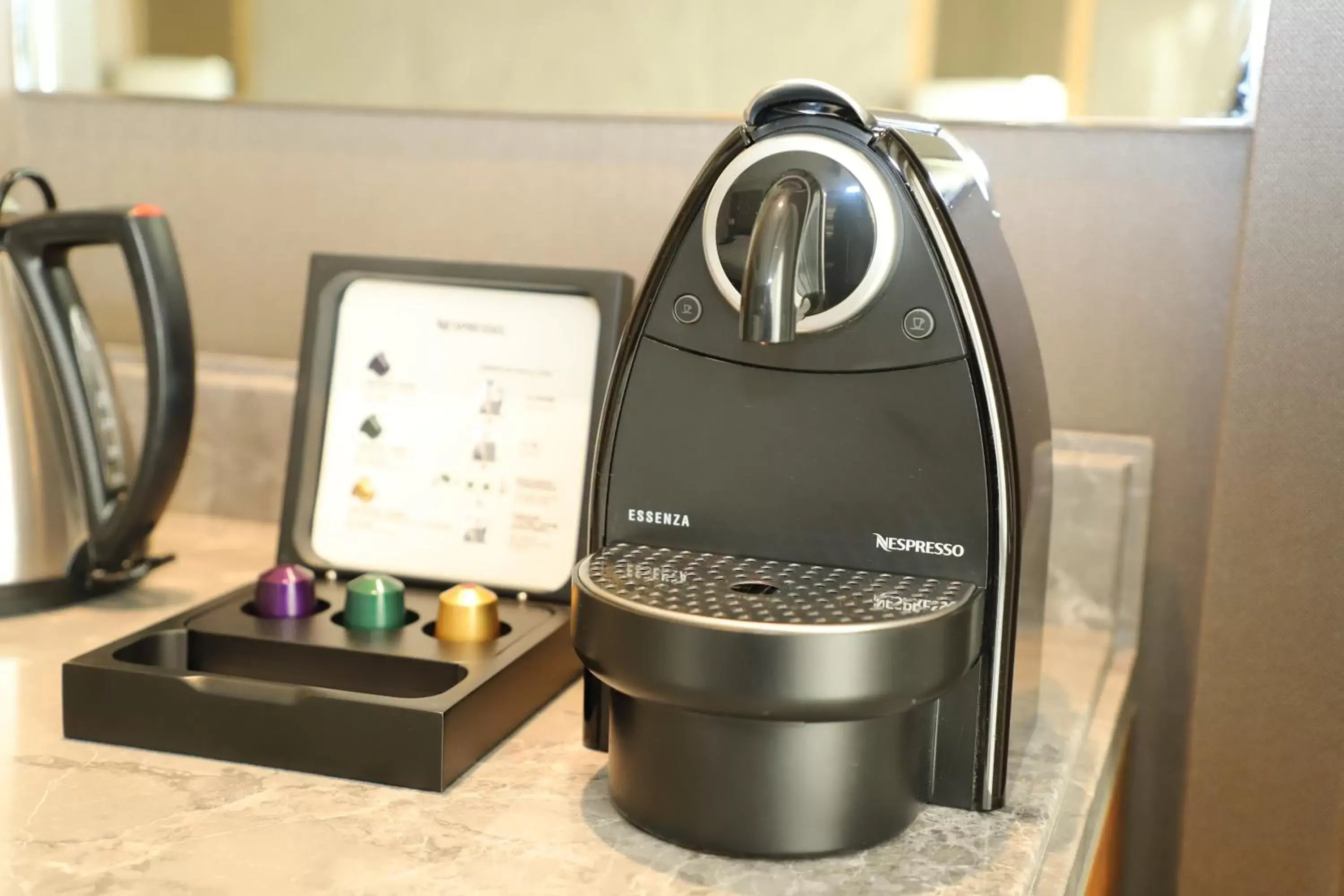 Coffee/tea facilities in Kerry Hotel, Beijing