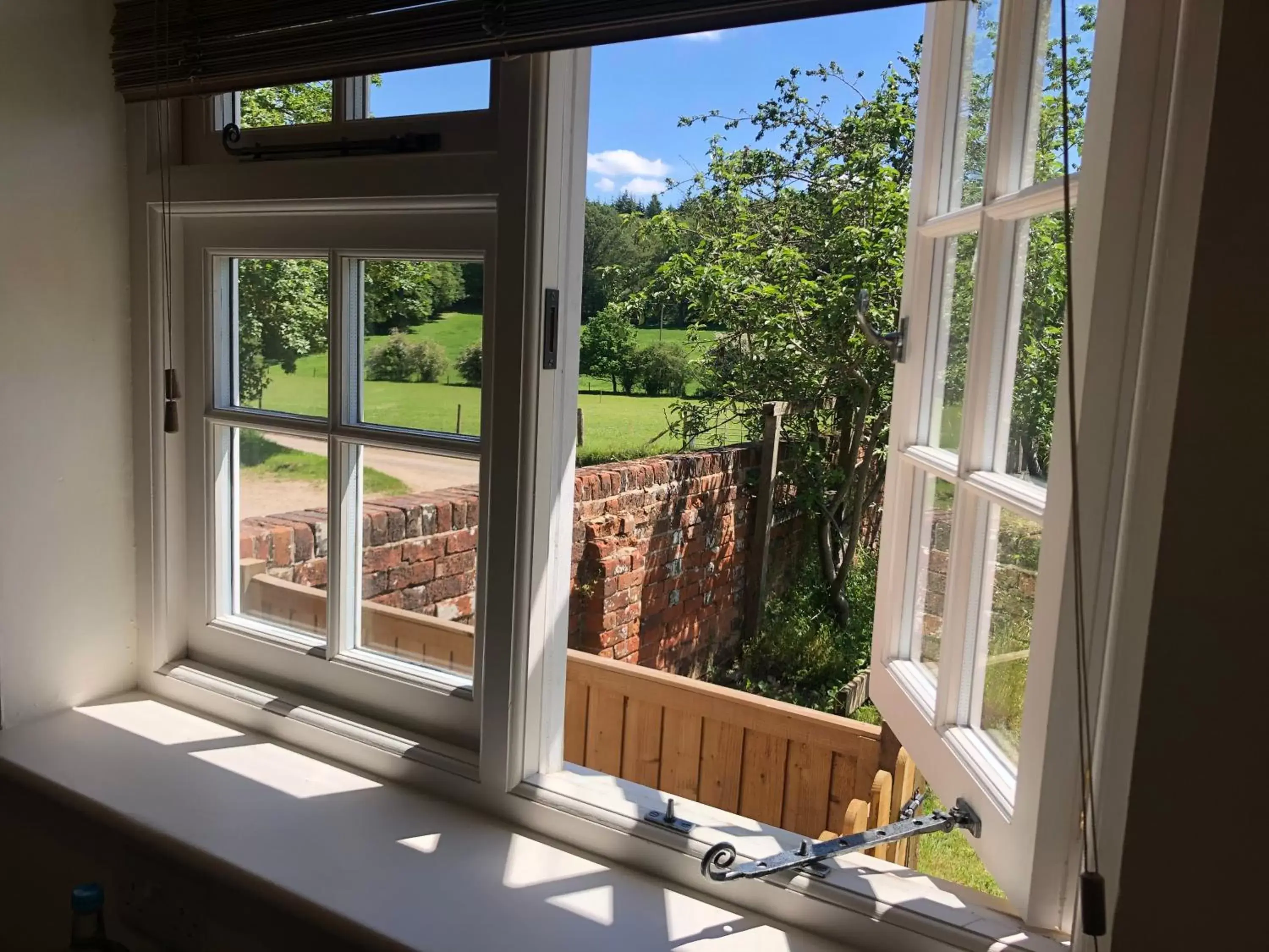 Garden view in The Pot Kiln