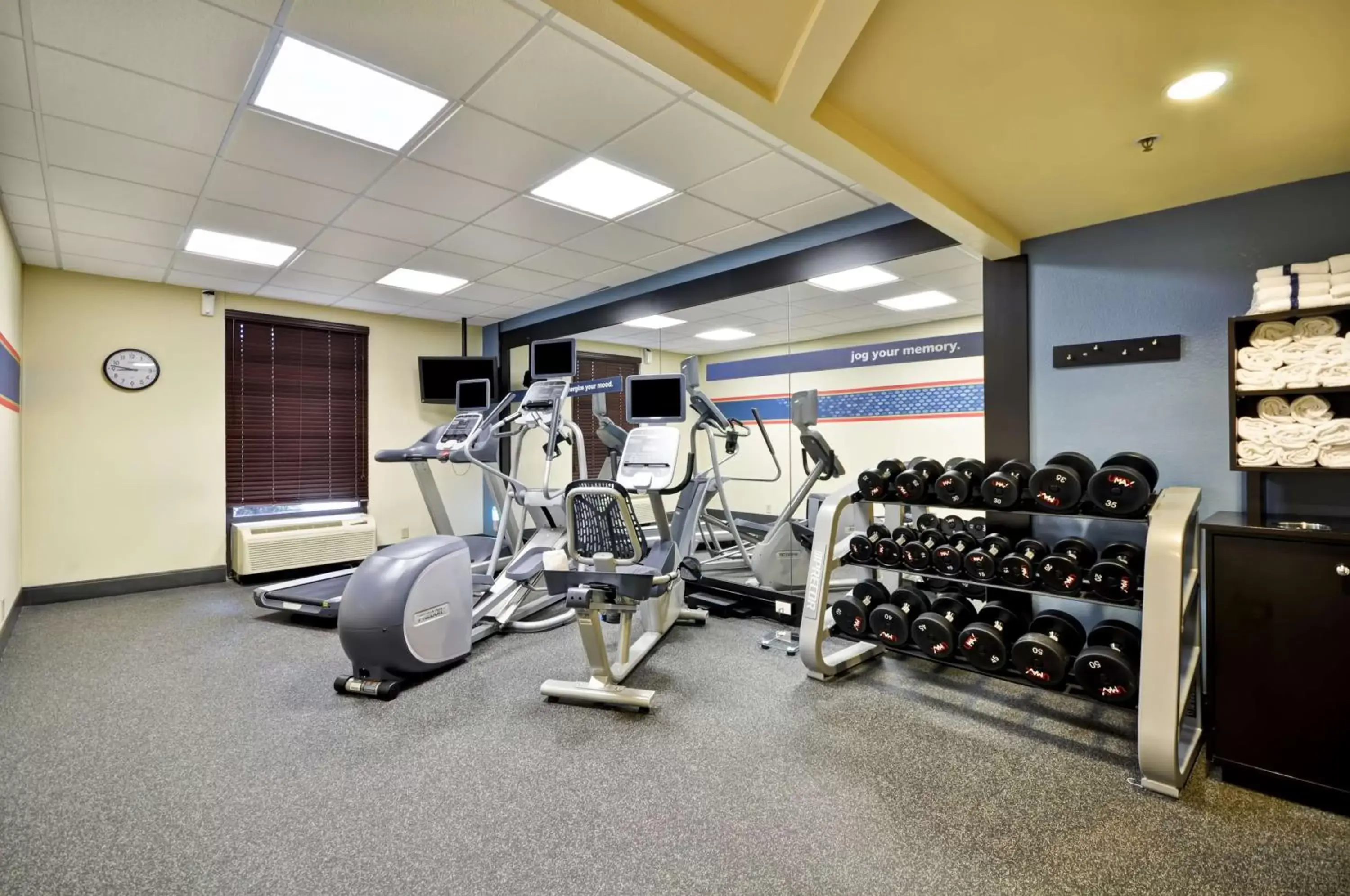 Fitness centre/facilities, Fitness Center/Facilities in Hampton Inn Overland Park