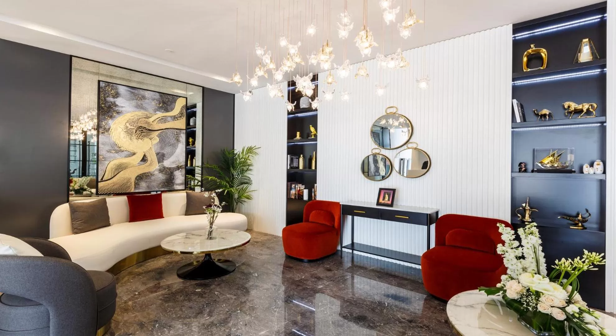 Lobby or reception in Rose Executive Hotel - DWTC