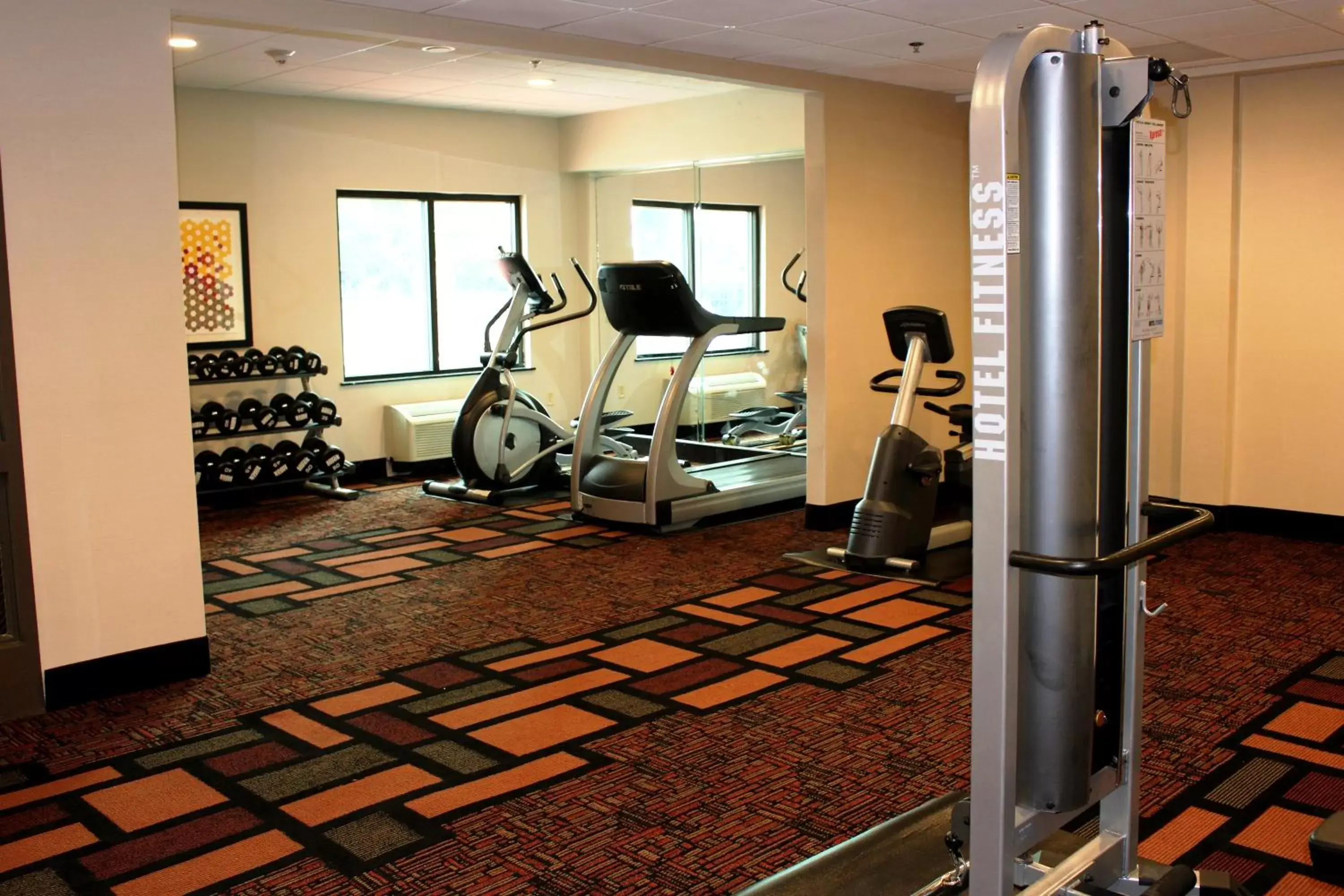 Fitness centre/facilities, Fitness Center/Facilities in Holiday Inn Express & Suites Mobile West I-10, an IHG Hotel