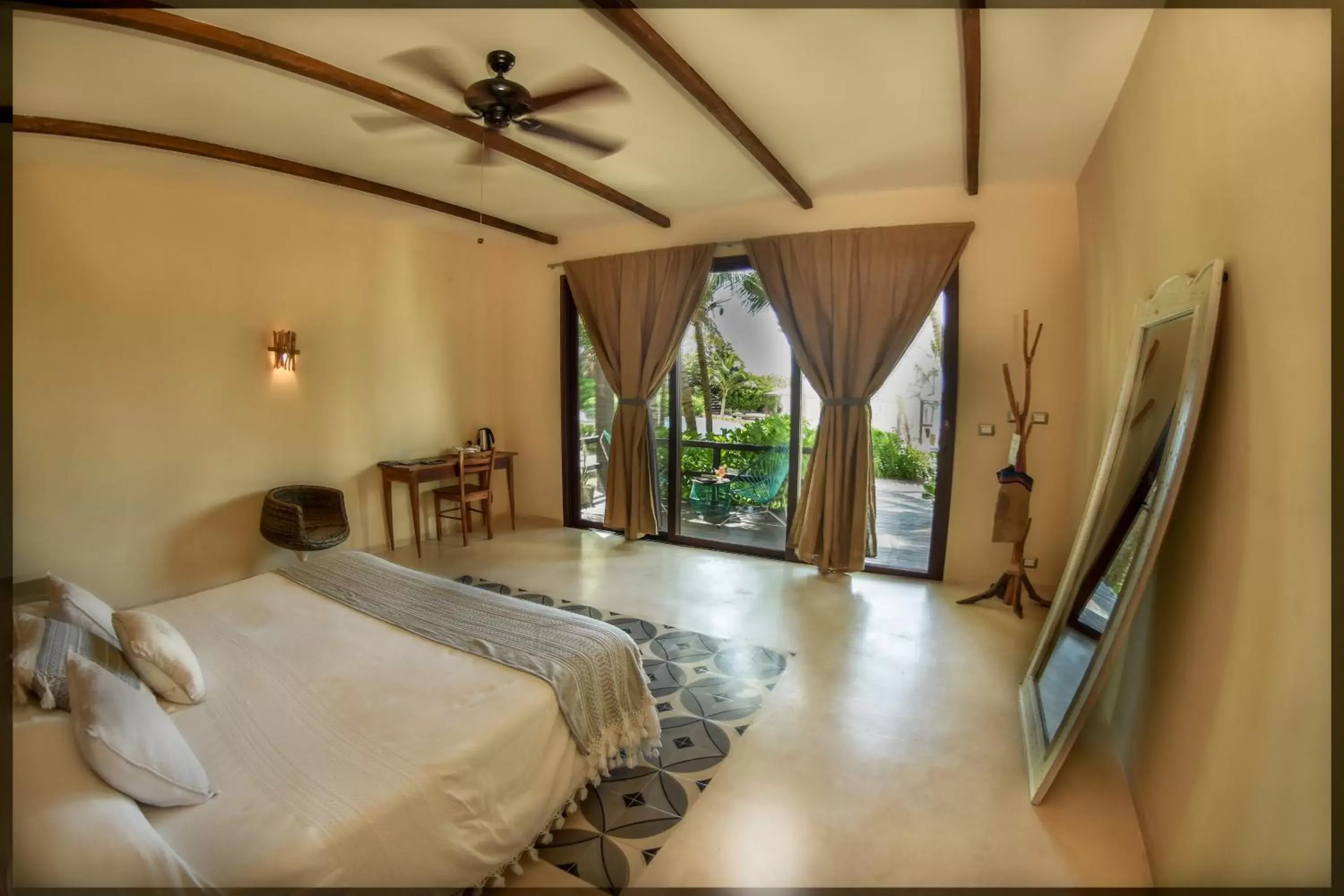 Bed in Maria Del Mar Tulum - Adults Only