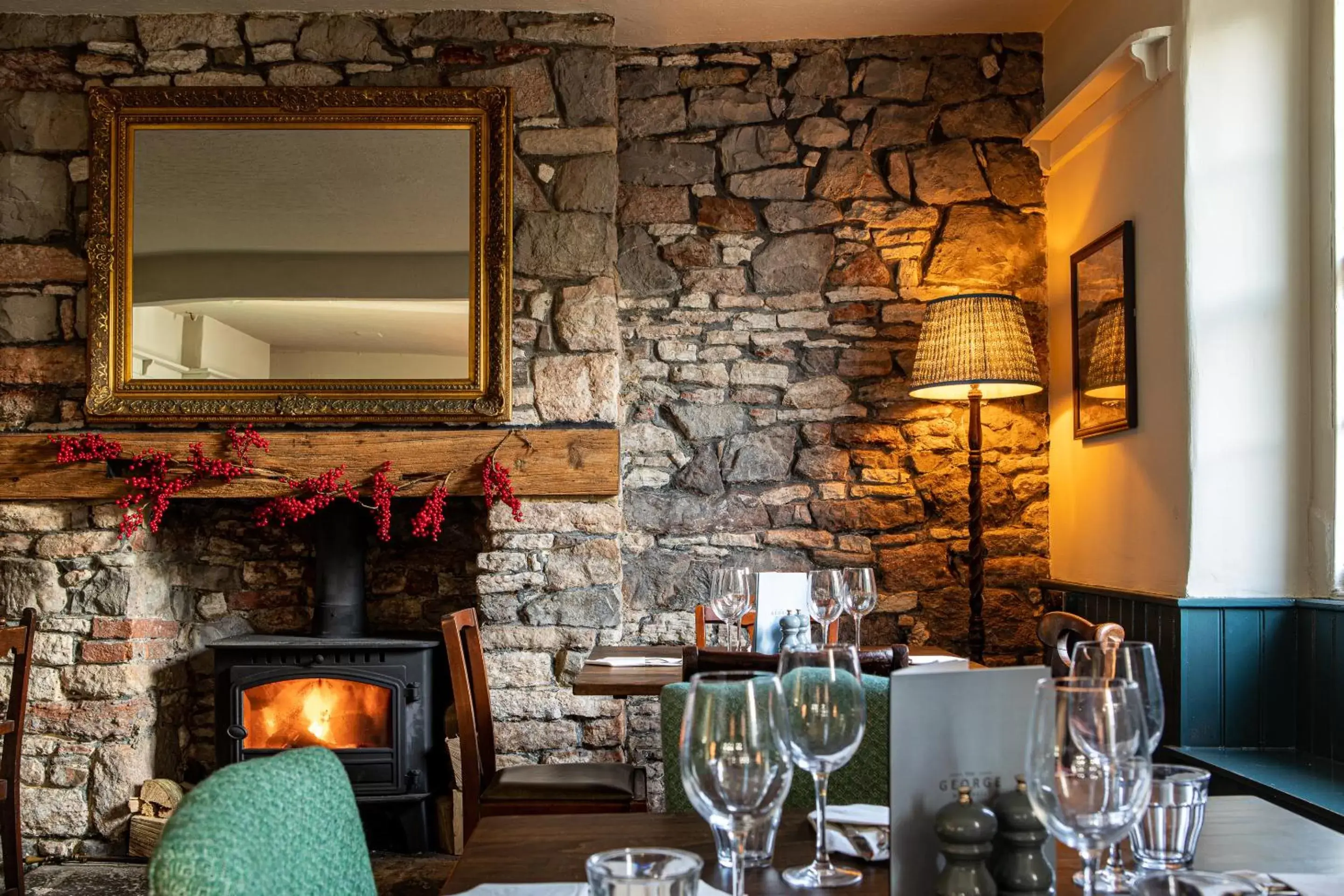 Dining area, Restaurant/Places to Eat in The George at Backwell
