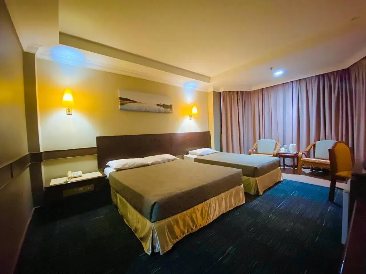 Bed in Hotel Grand Crystal Bed in Hotel Grand Crystal