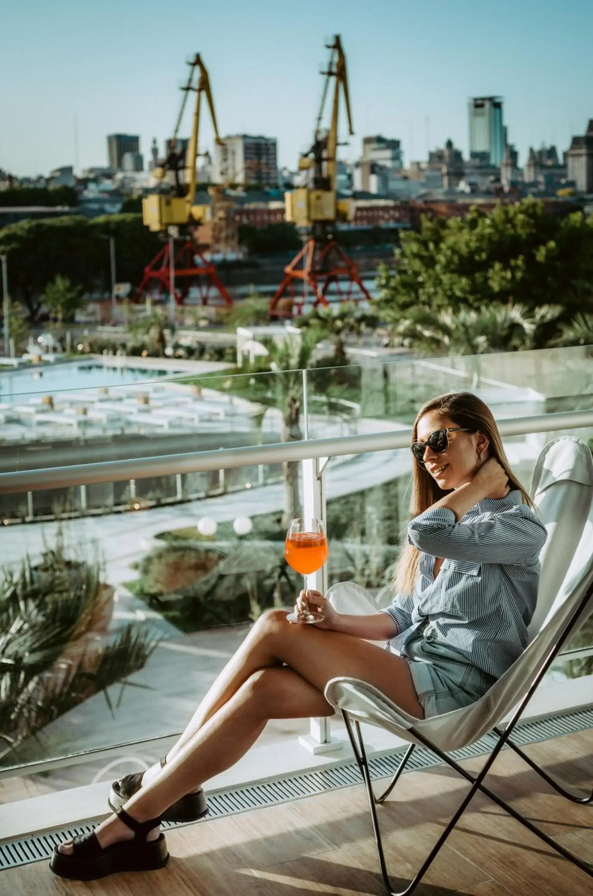 Balcony/Terrace in SLS Buenos Aires Puerto Madero