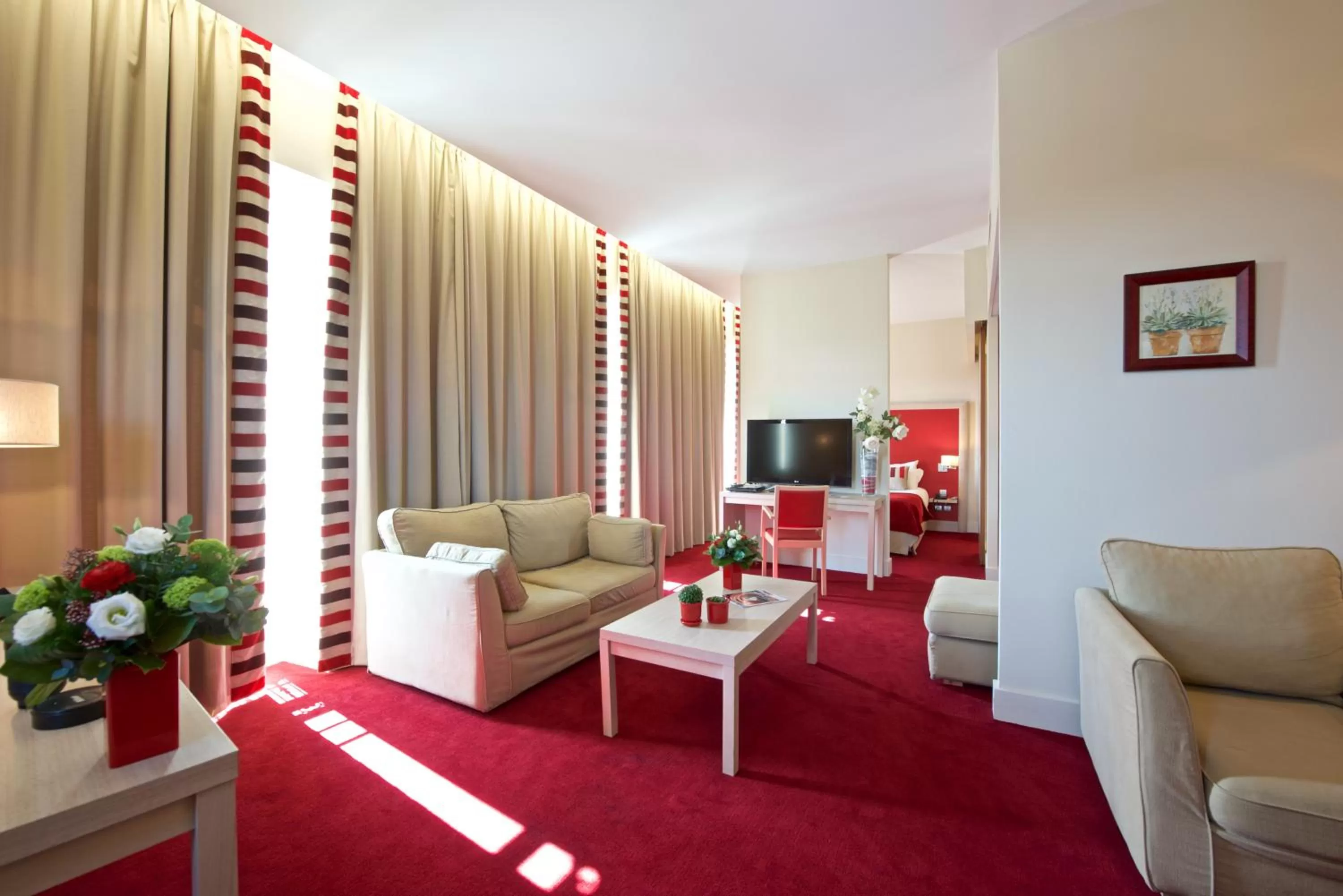 Living room in Hôtel du Parc