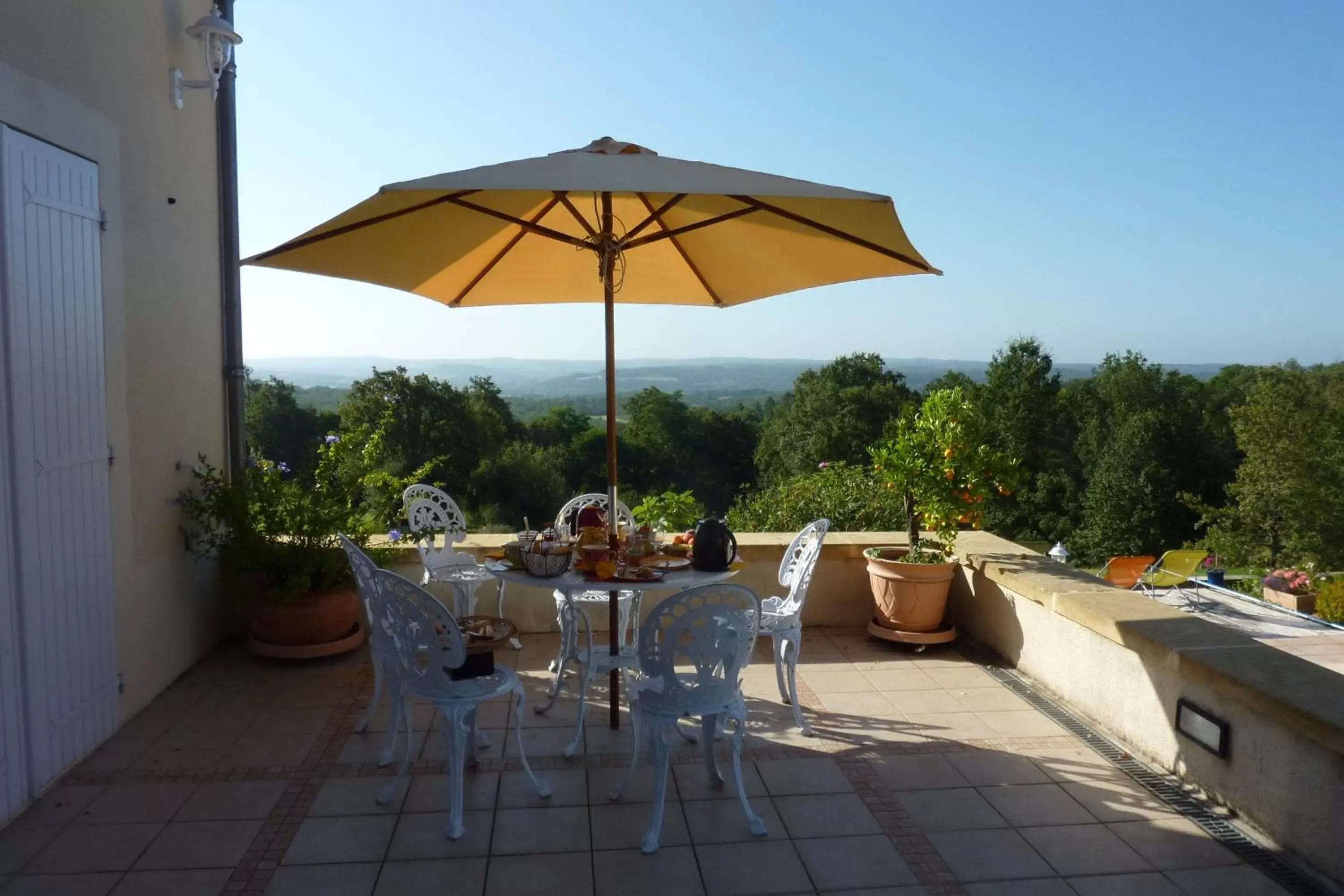 Balcony/Terrace in La Maison du Parc