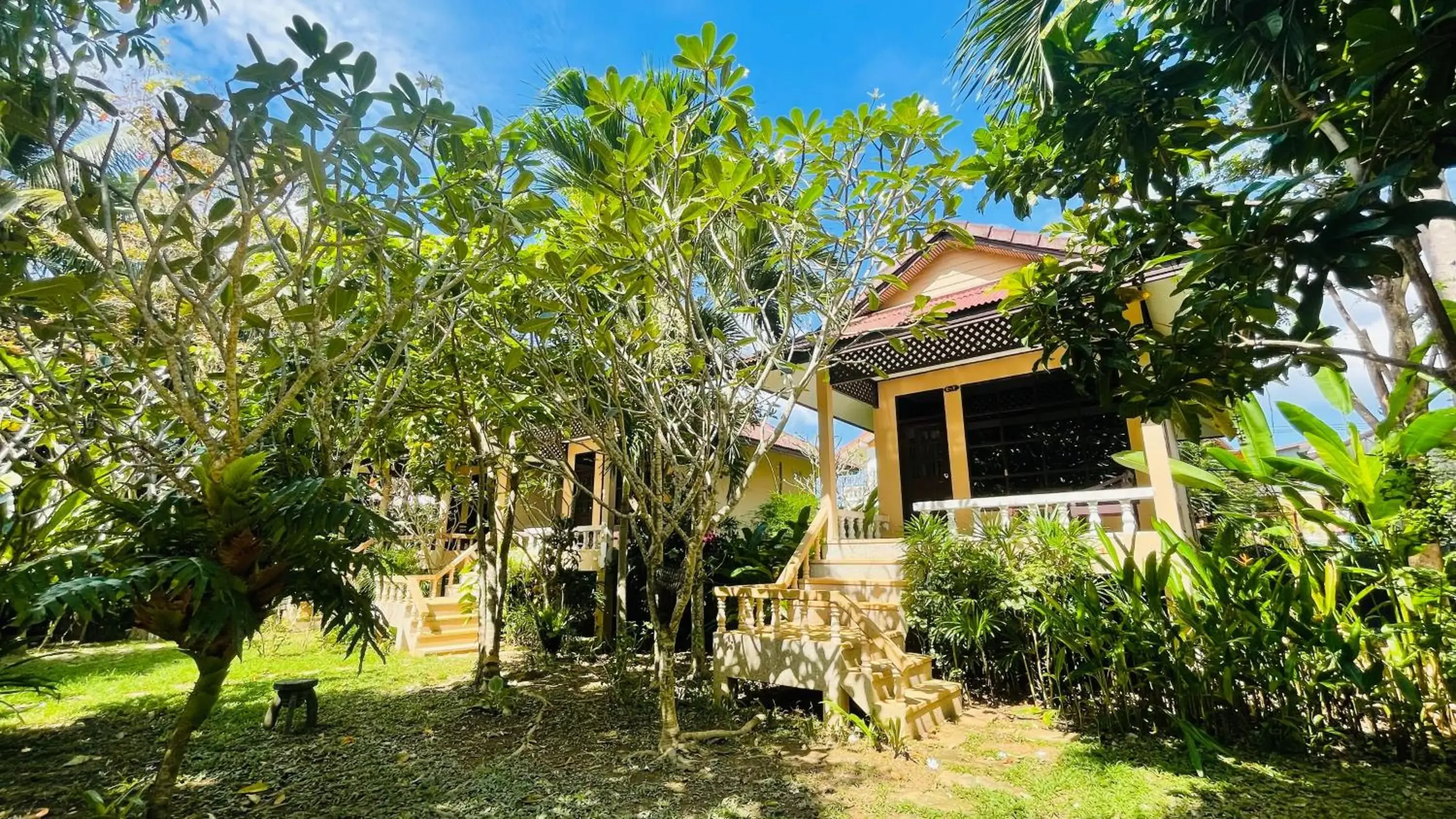 Garden view, Property Building in Clean Beach Resort