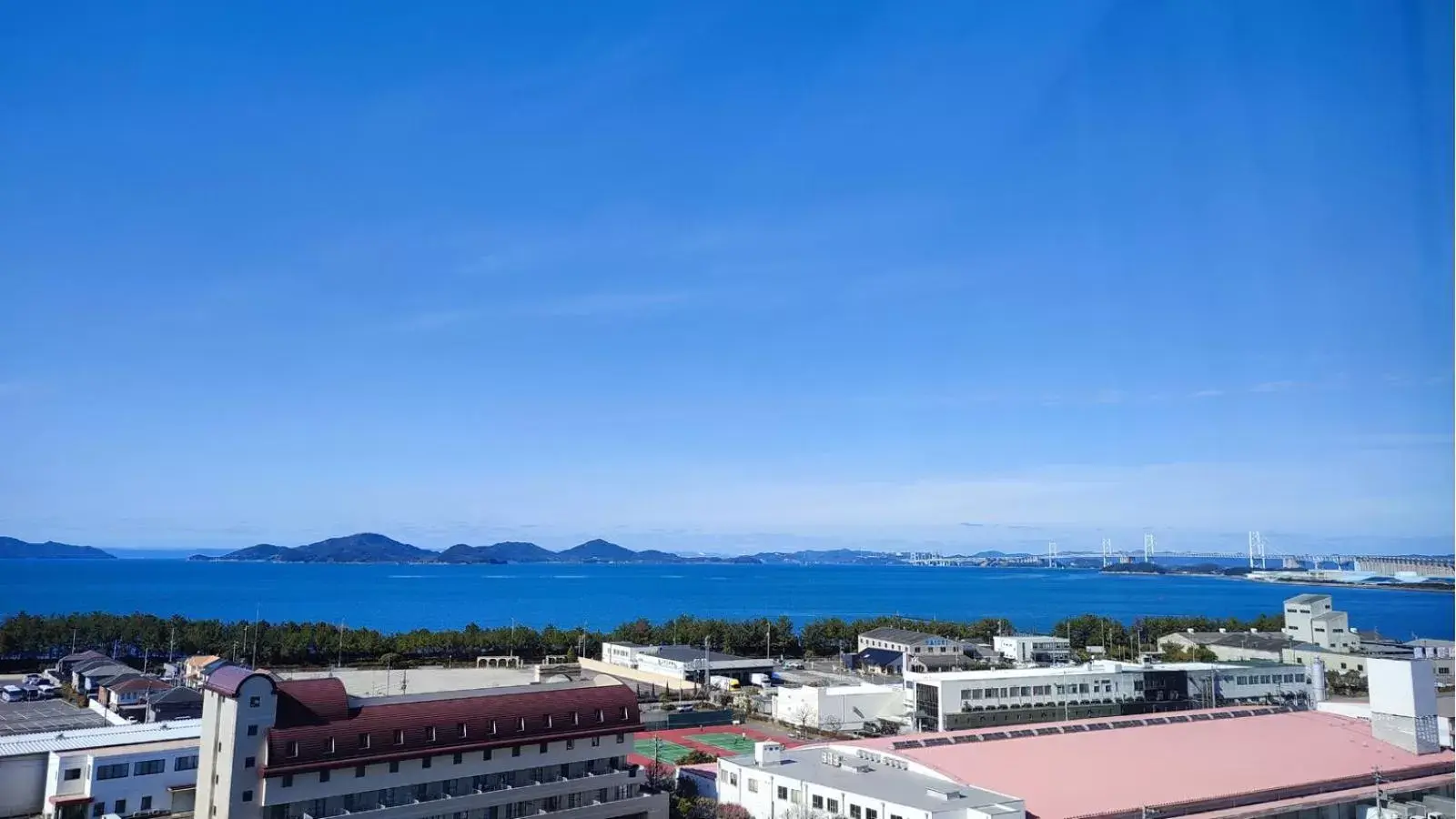 Standard Twin Room with Sea View - Smoking in Utazu Grand Hotel Standard Twin Room with Sea View - Smoking in Utazu Grand Hotel