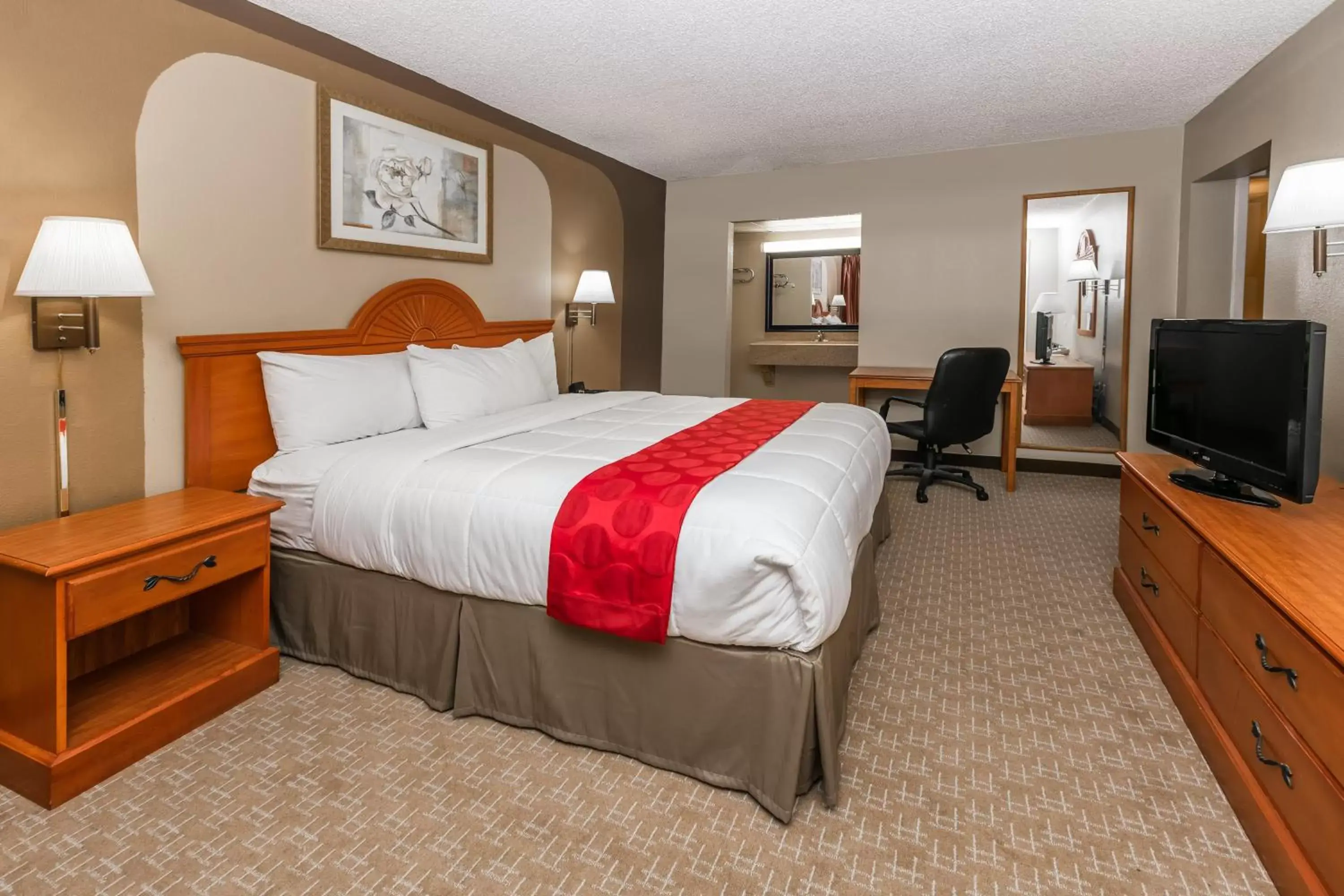 Bed in Ramada by Wyndham Odessa Near University of Texas Permian