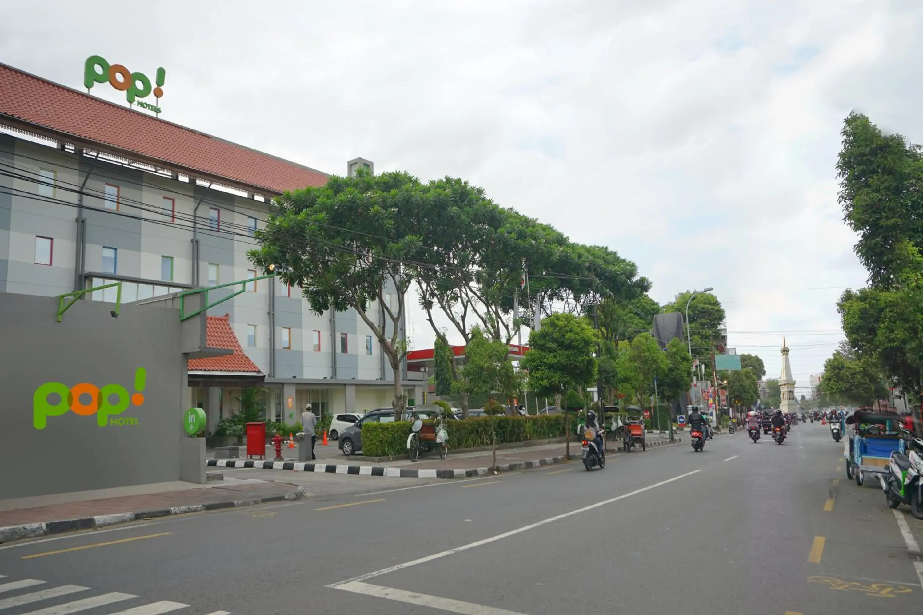 Property building in Pop! Hotel Sangaji Yogyakarta
