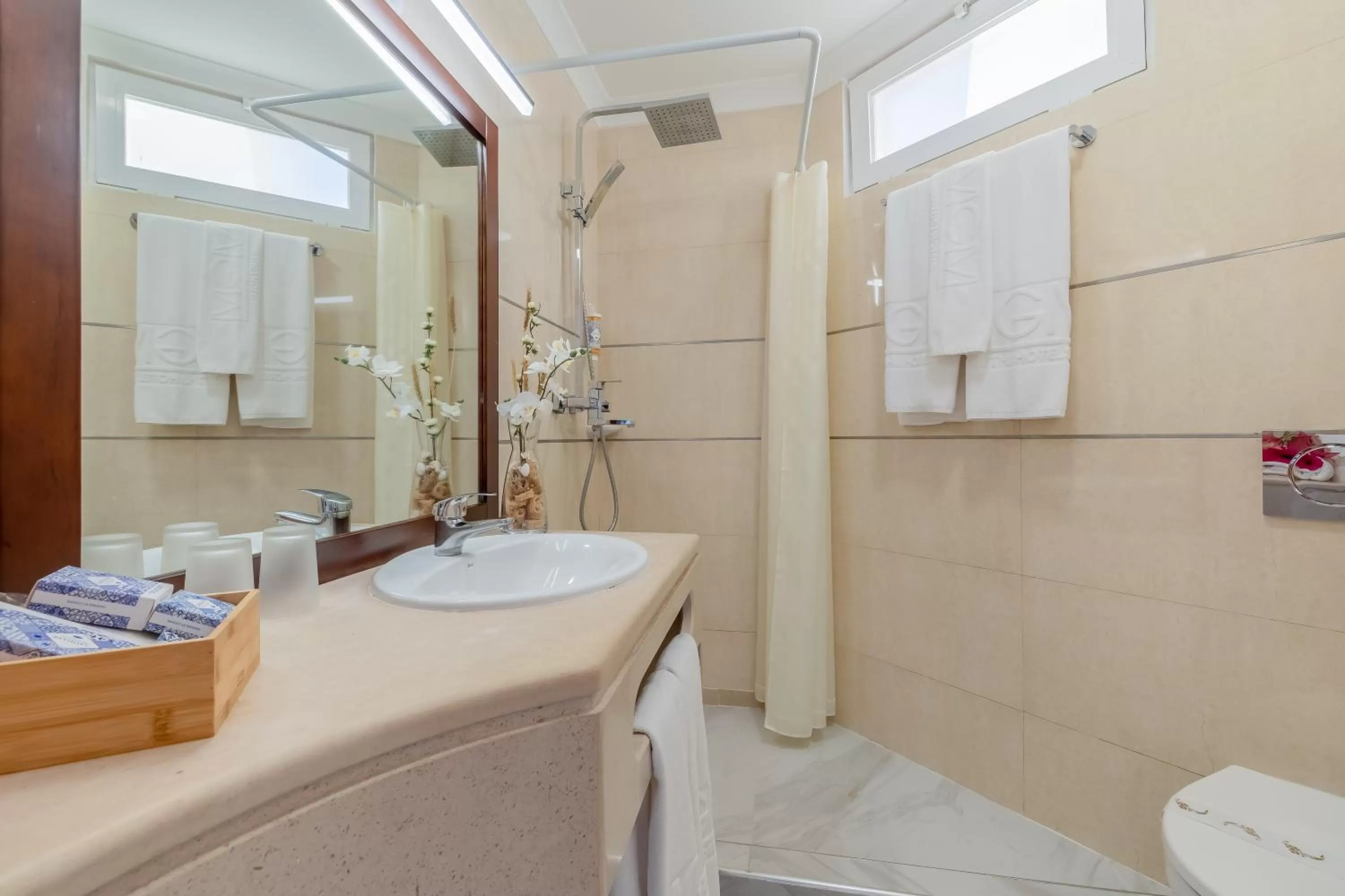 Shower in Monicca Collection Suites and Residences