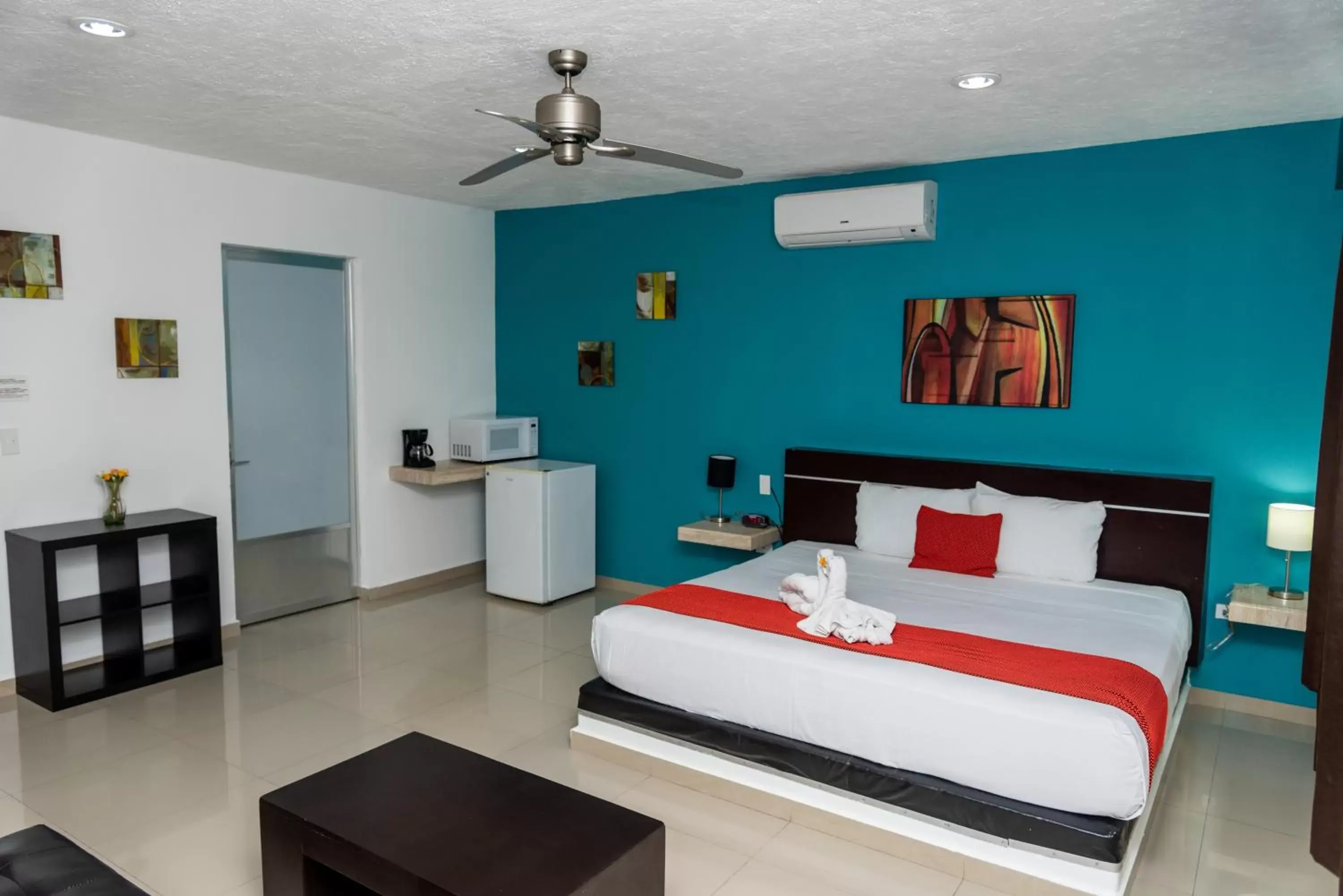 Bedroom in Hotel Playa Encantada