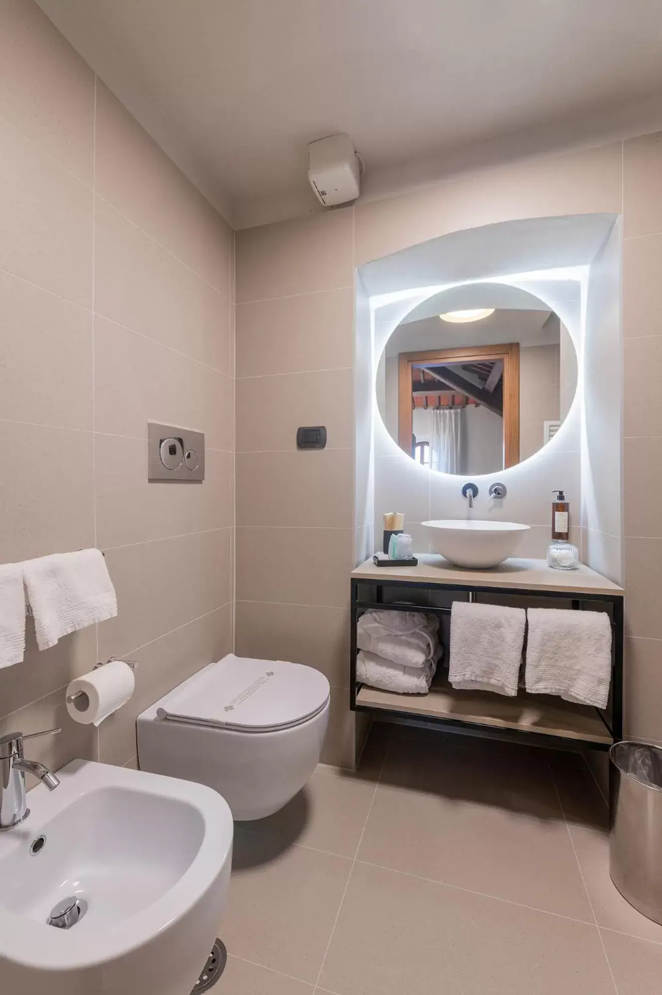 Bathroom in Hotel Gattapone