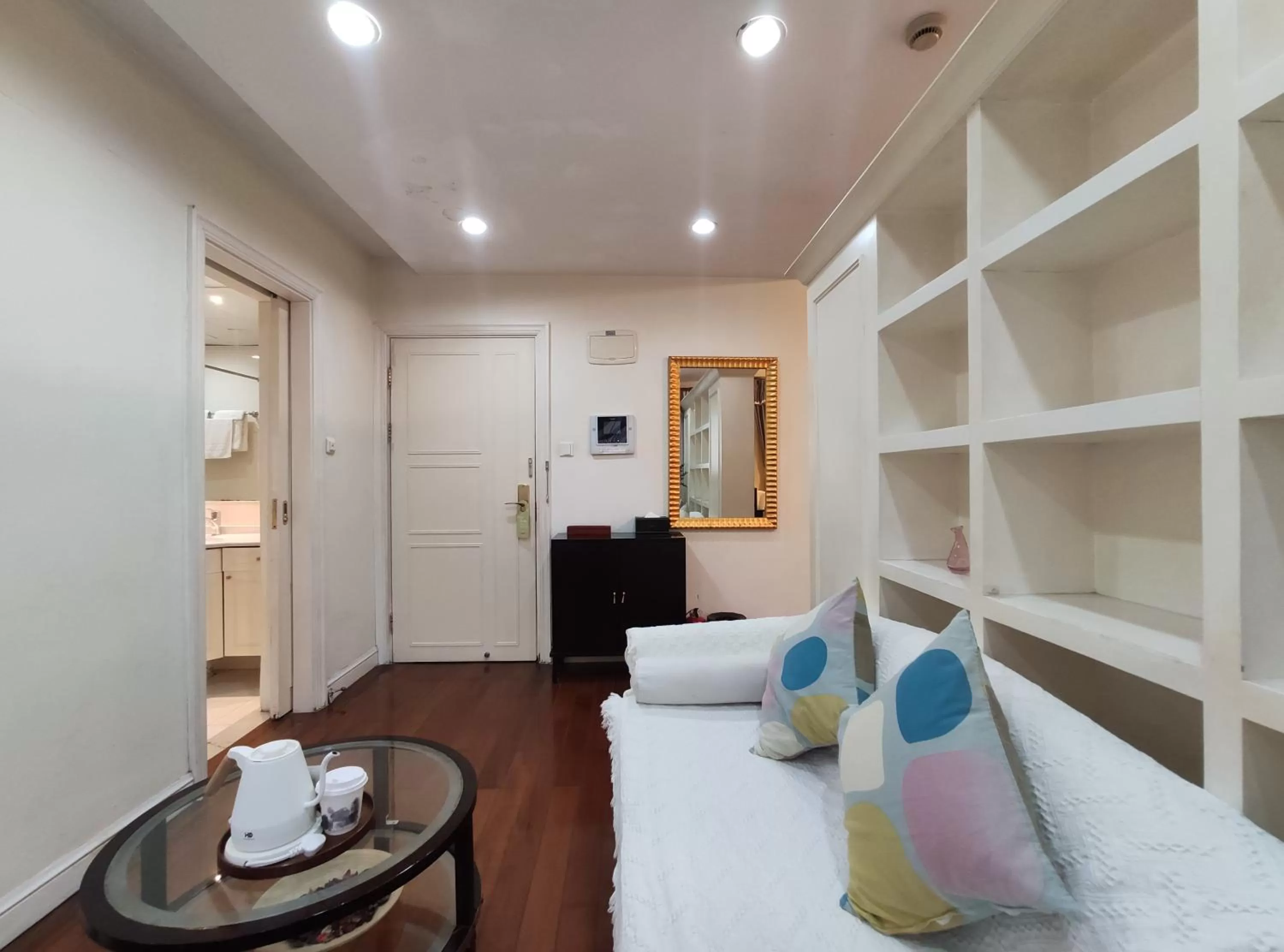 Bed in Ladoll Service Apartments