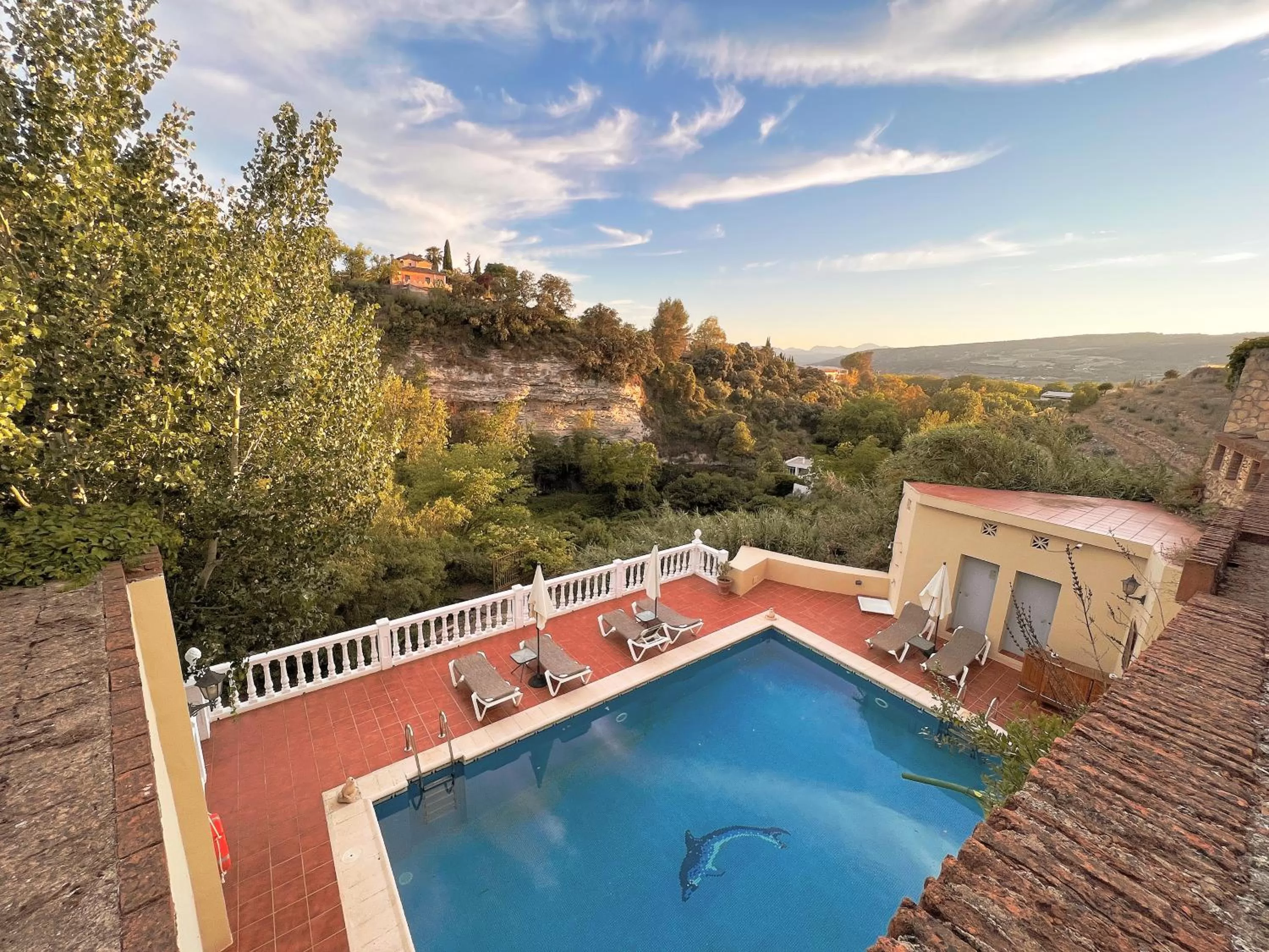 Day, Pool View in Villa Ignacia B&B - Cozy Rooms & Apartments in the middle of nature