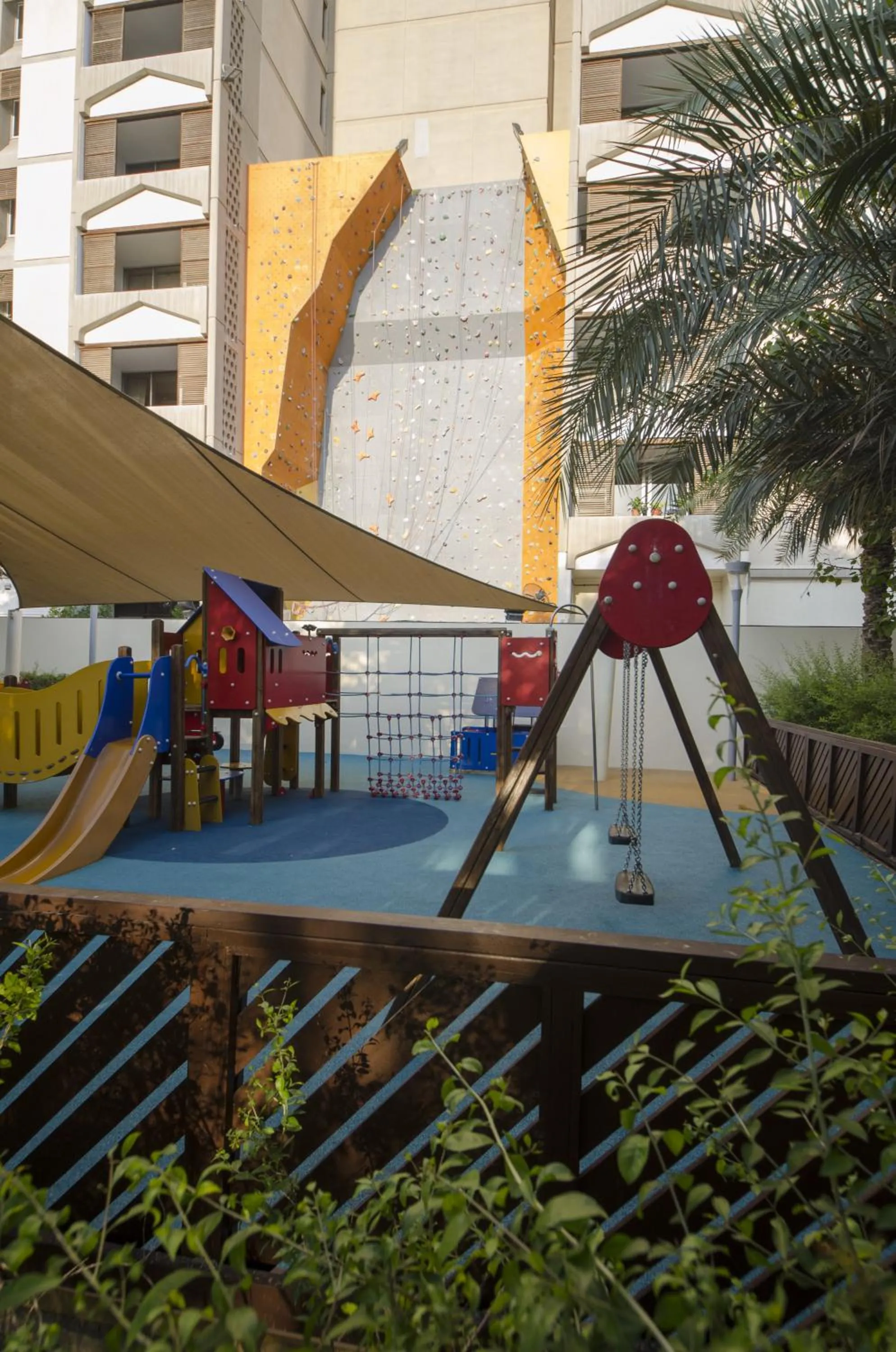 Children play ground in The Apartments, Dubai World Trade Centre