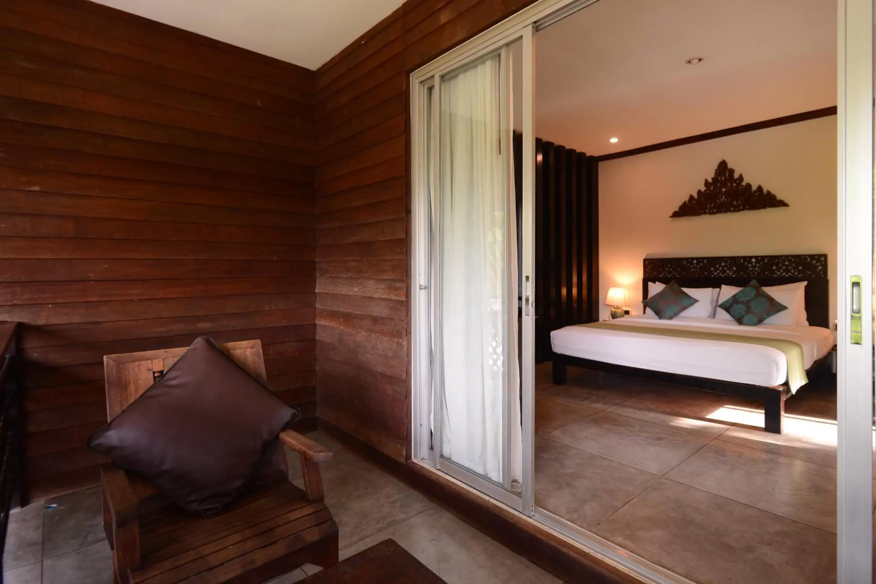 Bedroom, Bed in Royal River Kwai Resort and Spa -SHA Extra Plus