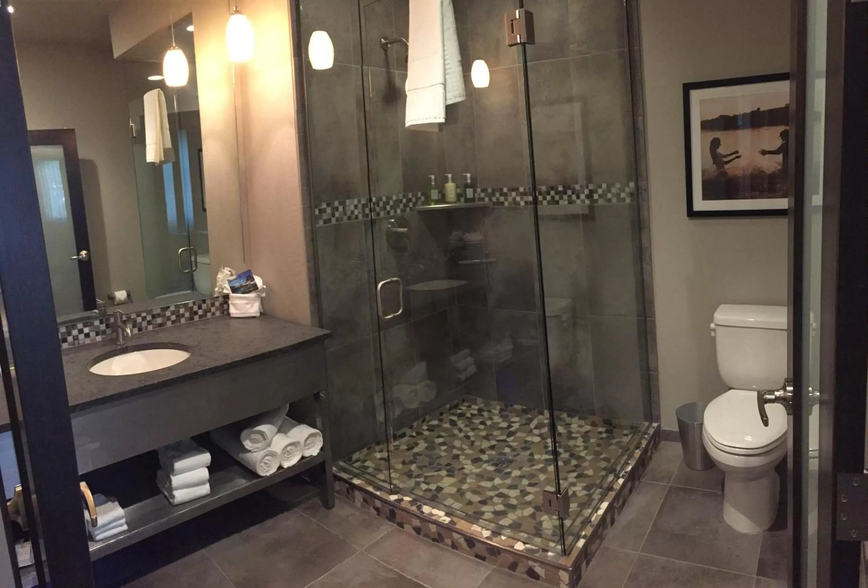 Bathroom in Firebrand Hotel