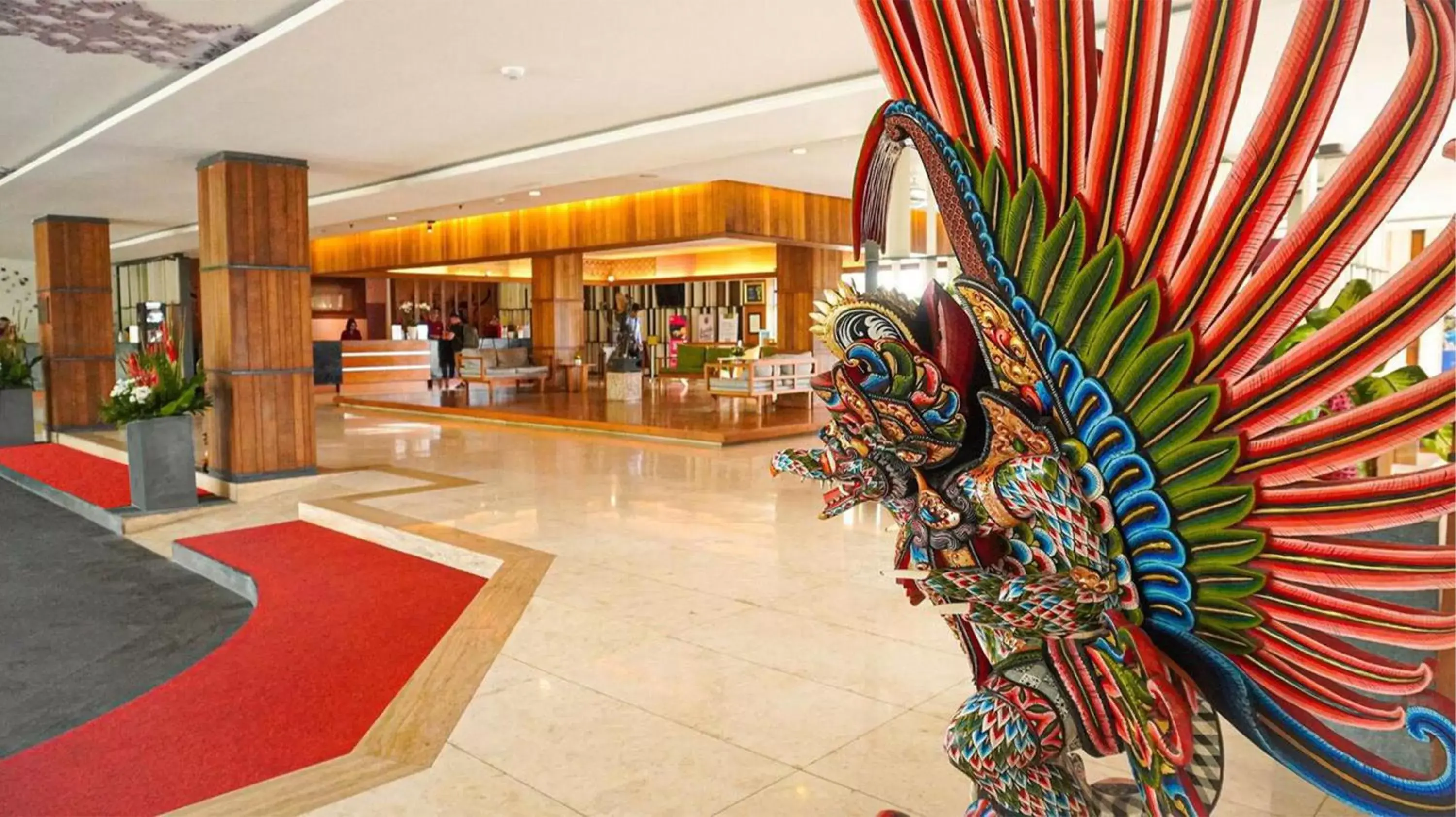 Lobby or reception in Grand Inna Kuta