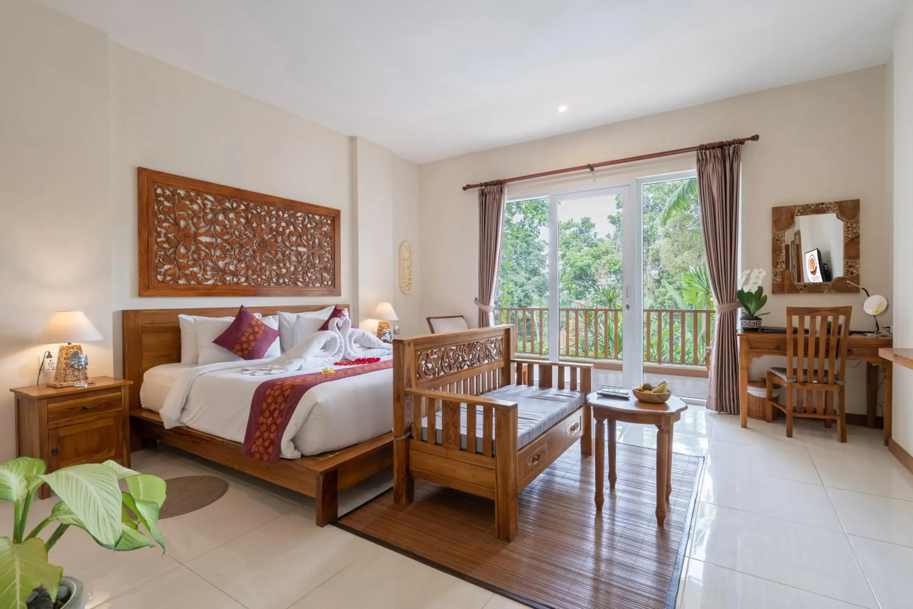 Bedroom in Ashoka Tree Resort at Tanggayuda