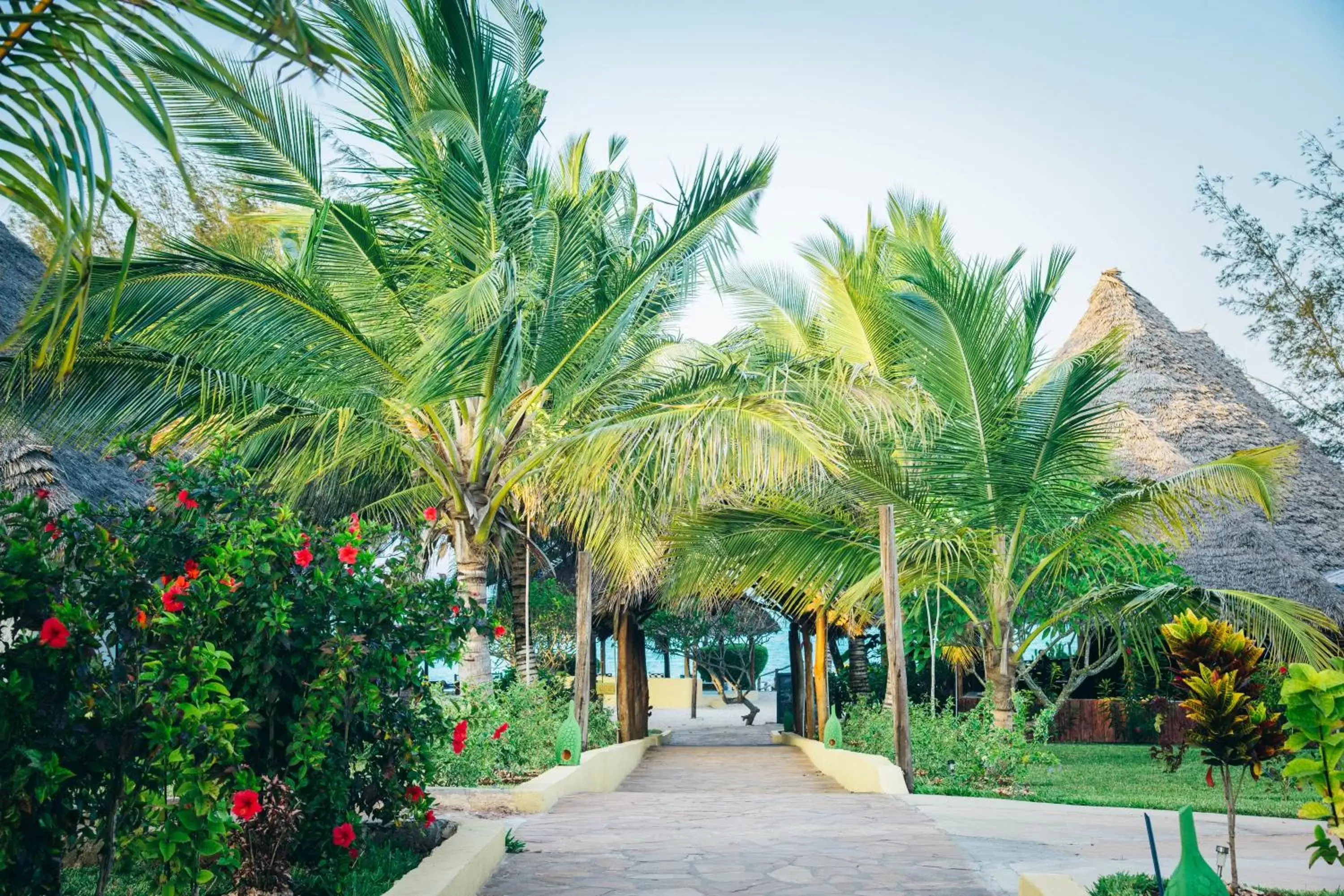 Property building, Garden in Tanzanite Beach Resort