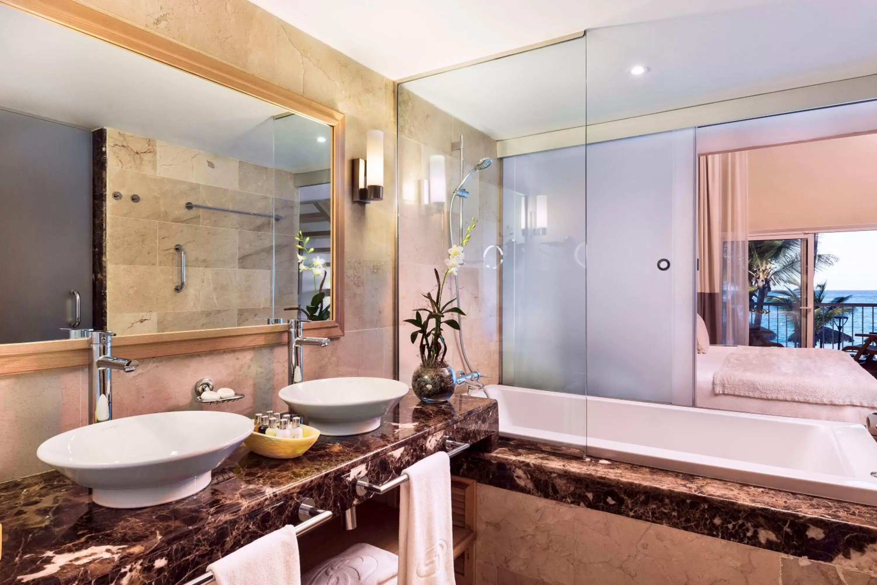 Bathroom in Grand Palladium Palace Resort Spa & Casino - All Inclusive Bathroom in Grand Palladium Palace Resort Spa & Casino - All Inclusive
