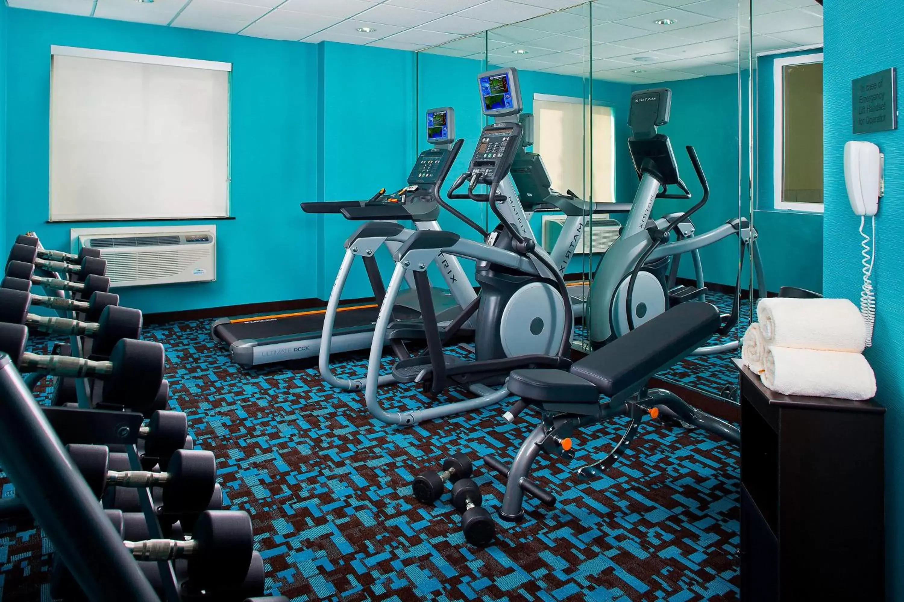 Fitness centre/facilities, Fitness Center/Facilities in Fairfield Inn & Suites Houston Hobby Airport