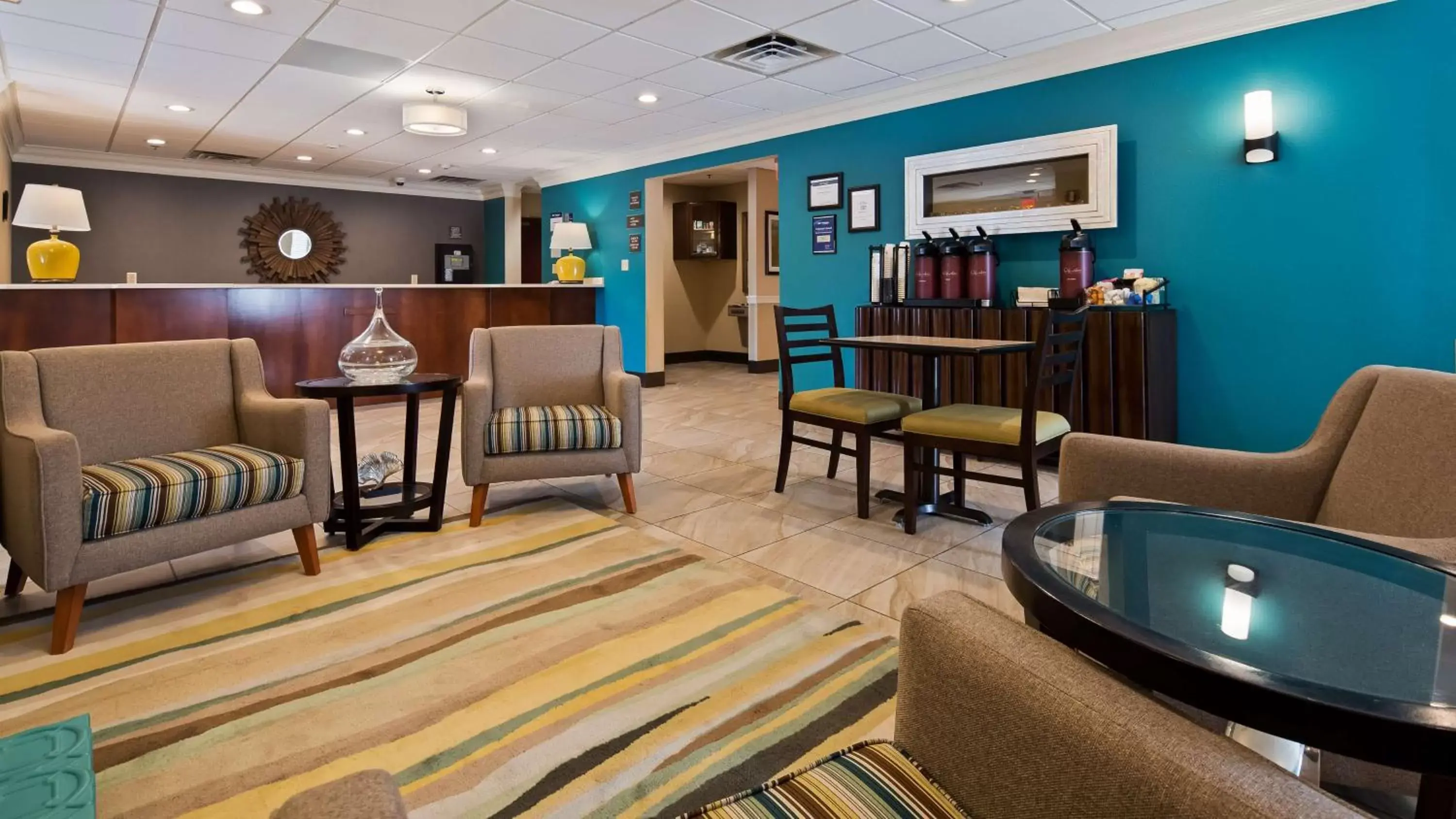 Lobby or reception in Best Western Eagles Inn