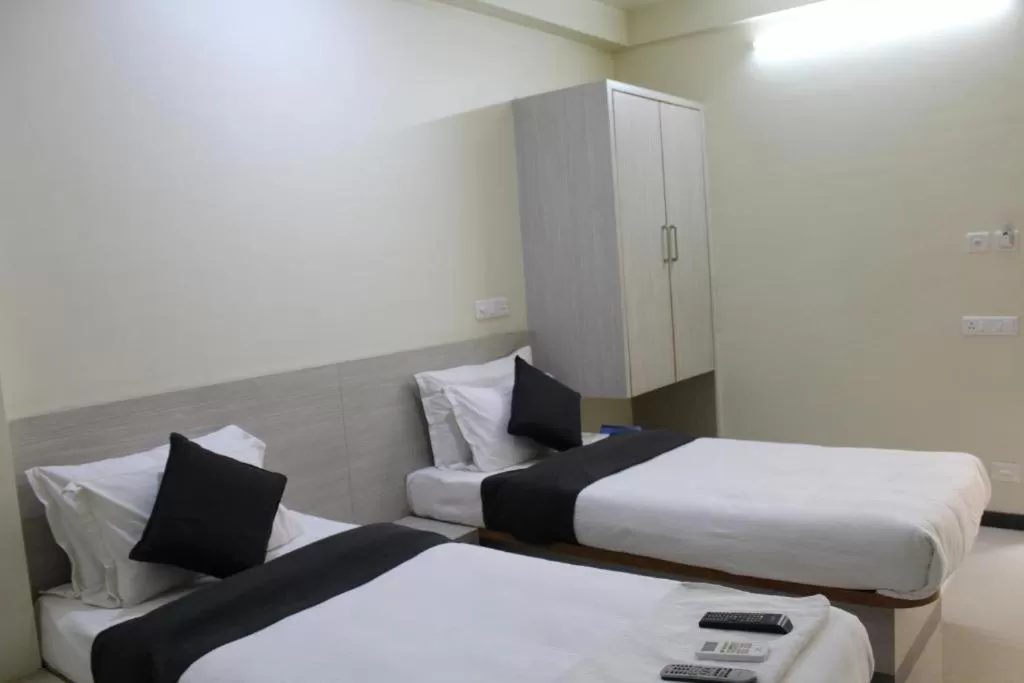 Bed in HOTEL NEW BHARTI