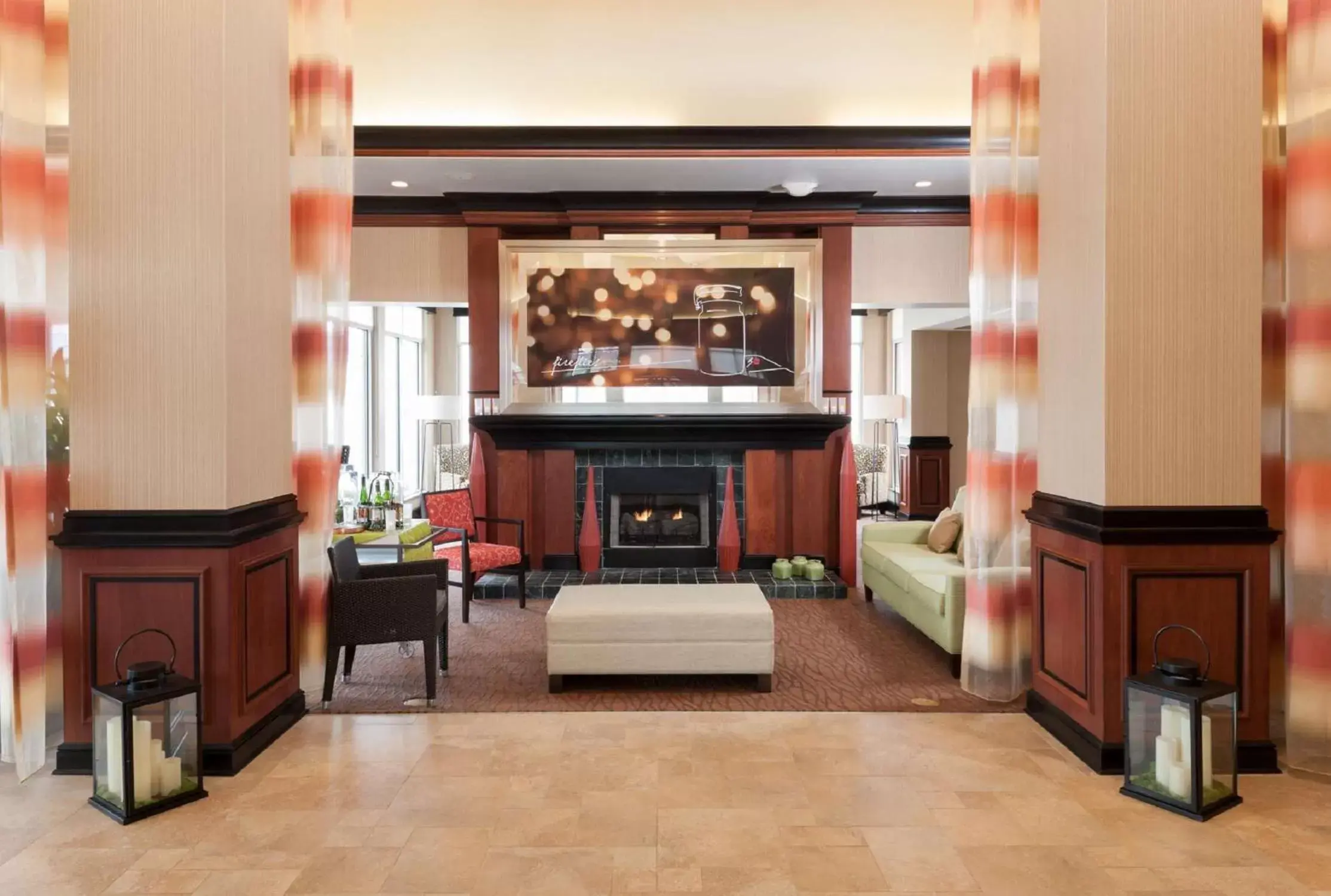 Lobby or reception in Hilton Garden Inn Merrillville