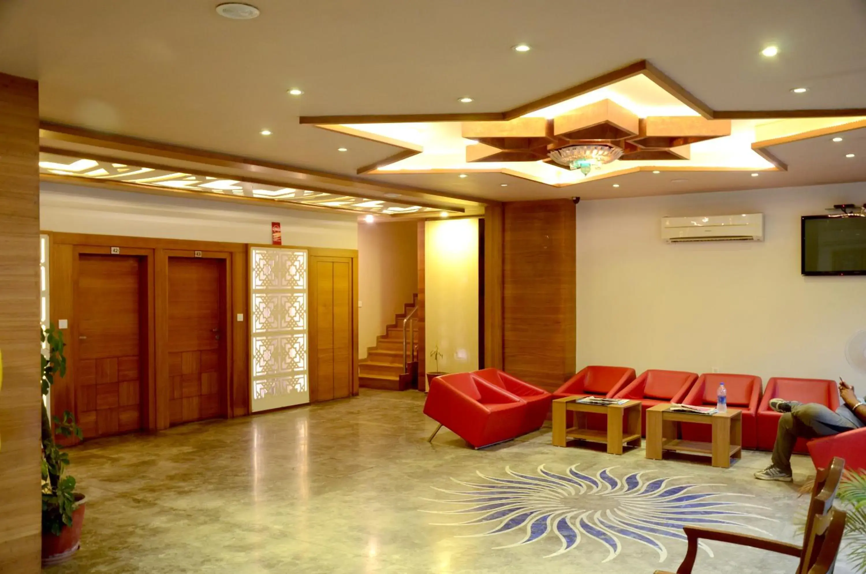 Lobby or reception in Hotel Shalimar Palace