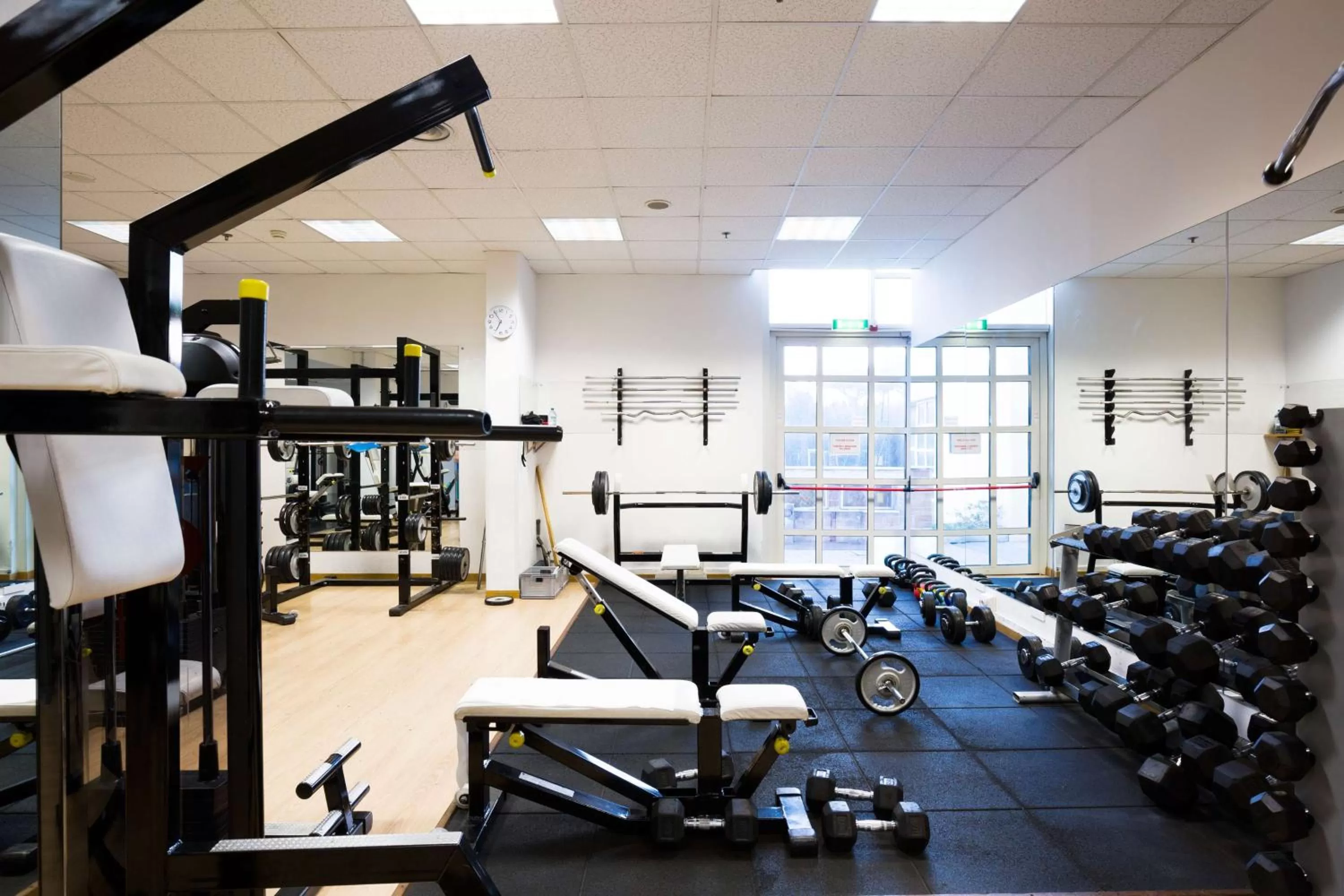 Fitness centre/facilities in Hilton Rome Airport