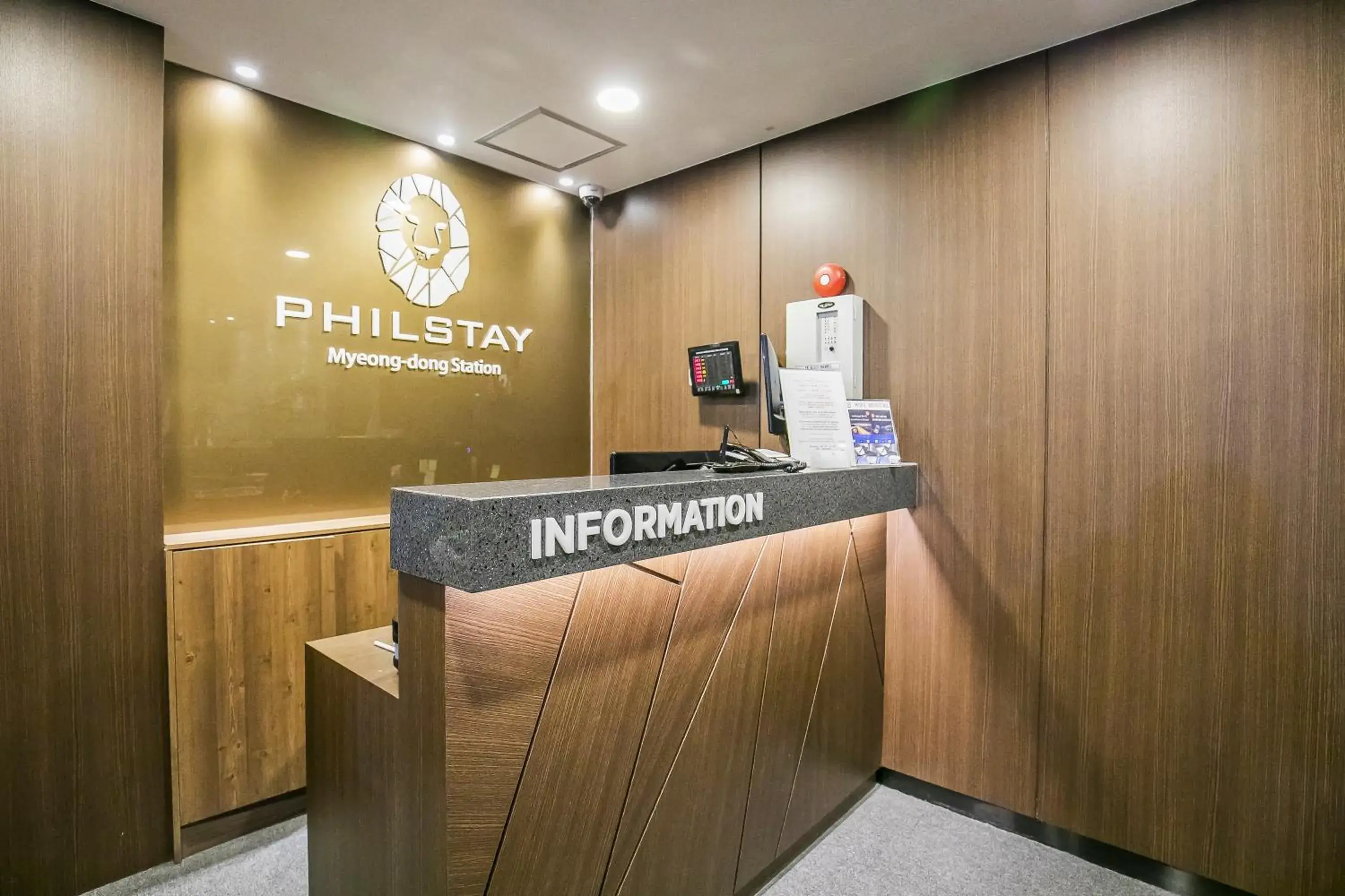 Property logo or sign, Lobby/Reception in Philstay Myeongdong Station