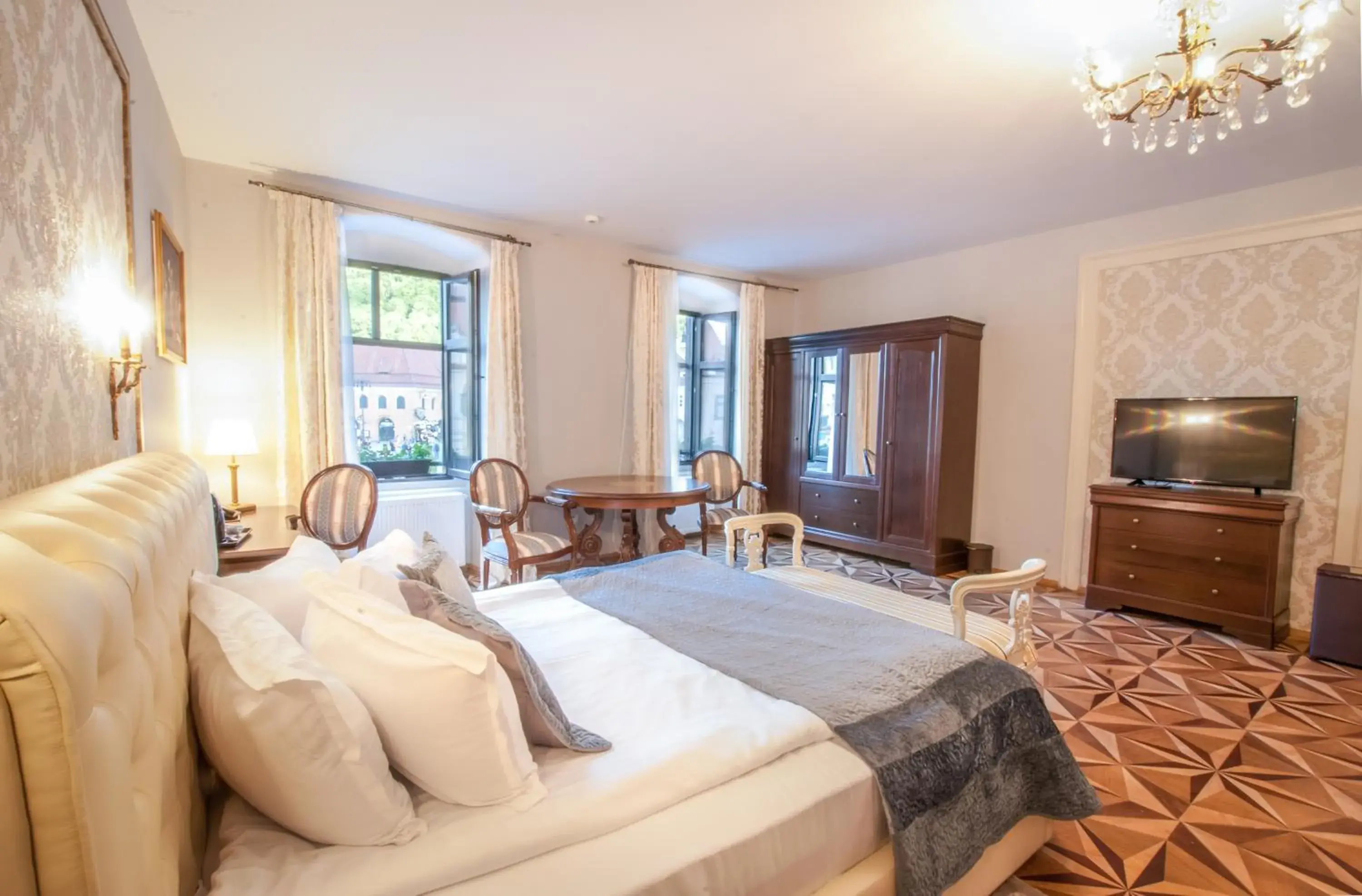 Bedroom, Bed in Safrano Palace Bedroom, Bed in Safrano Palace