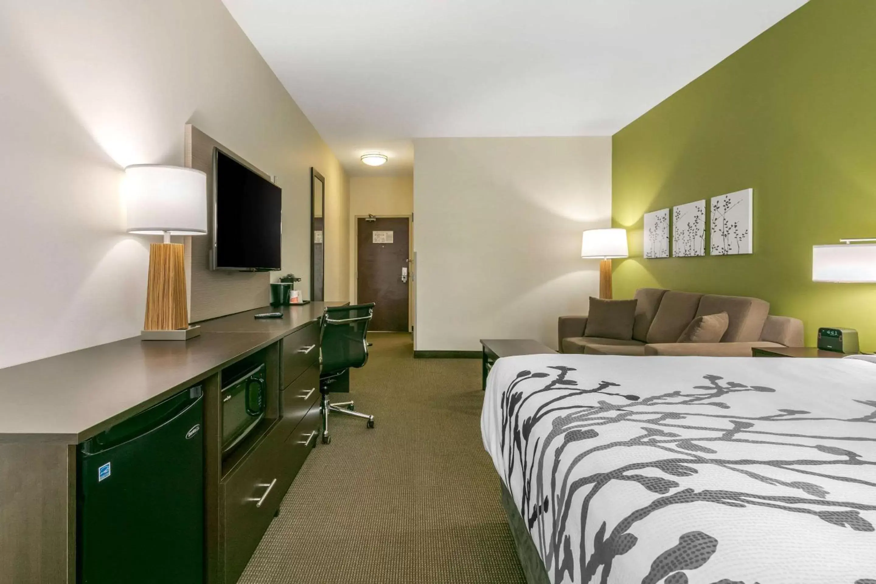 Photo of the whole room, TV/Entertainment Center in Sleep Inn & Suites Columbia