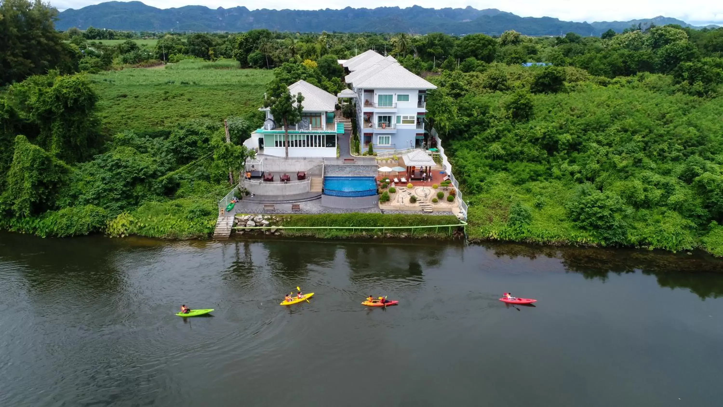 Bird's eye view, Bird's-eye View in Princess River Kwai Hotel