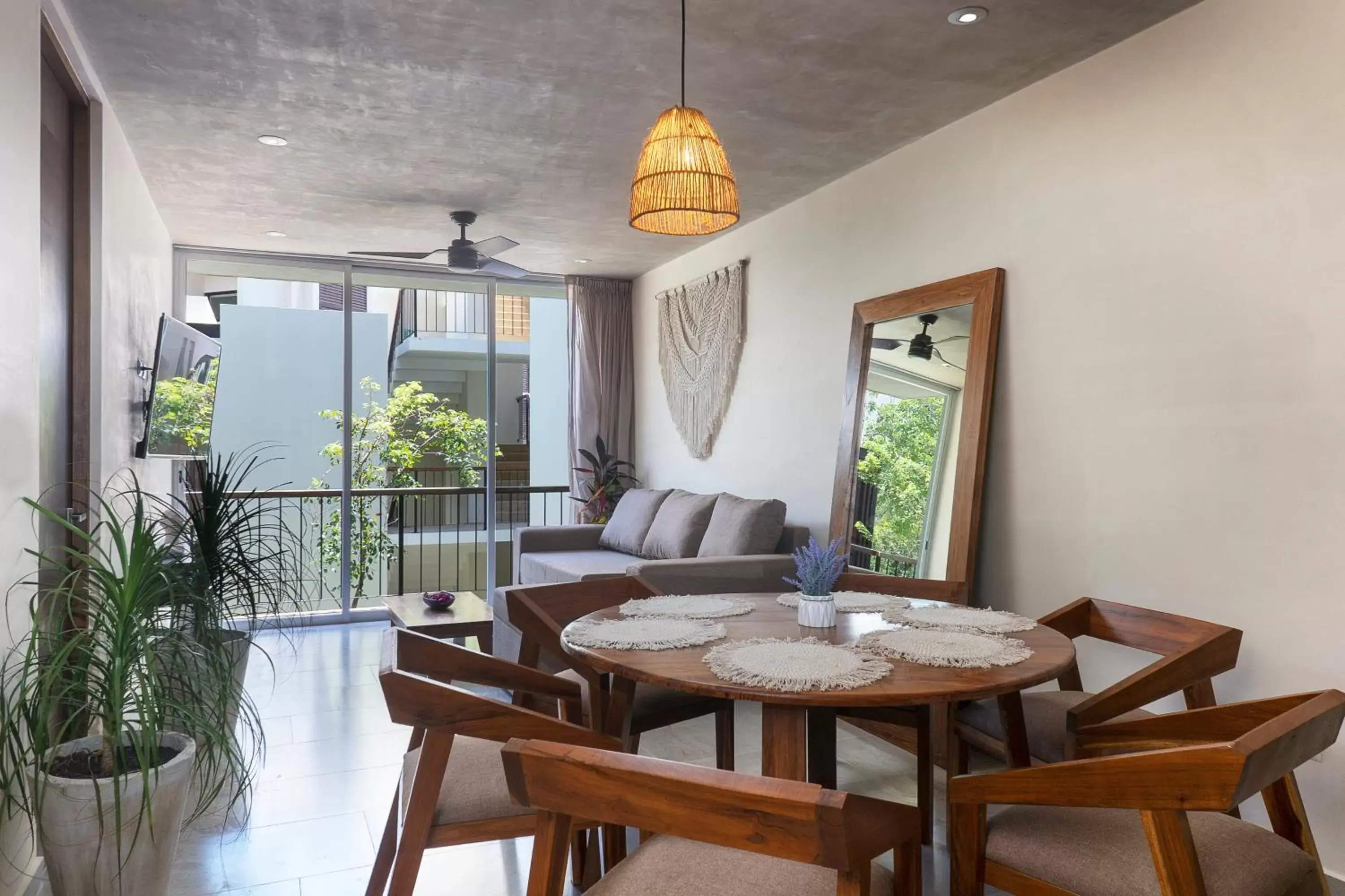 Living room, Dining Area in ARUNA TULUM-Luxury Studios & Apartments